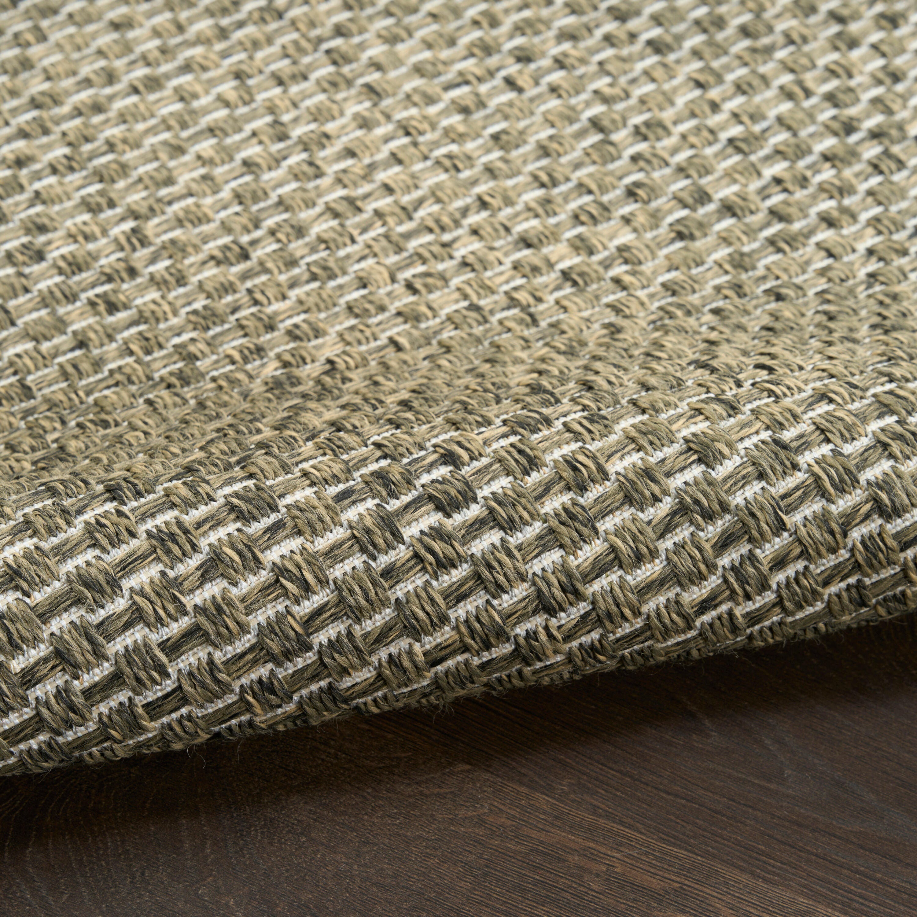 Nourison Home Tulum 3' x 5' Area Rug, Olive, large