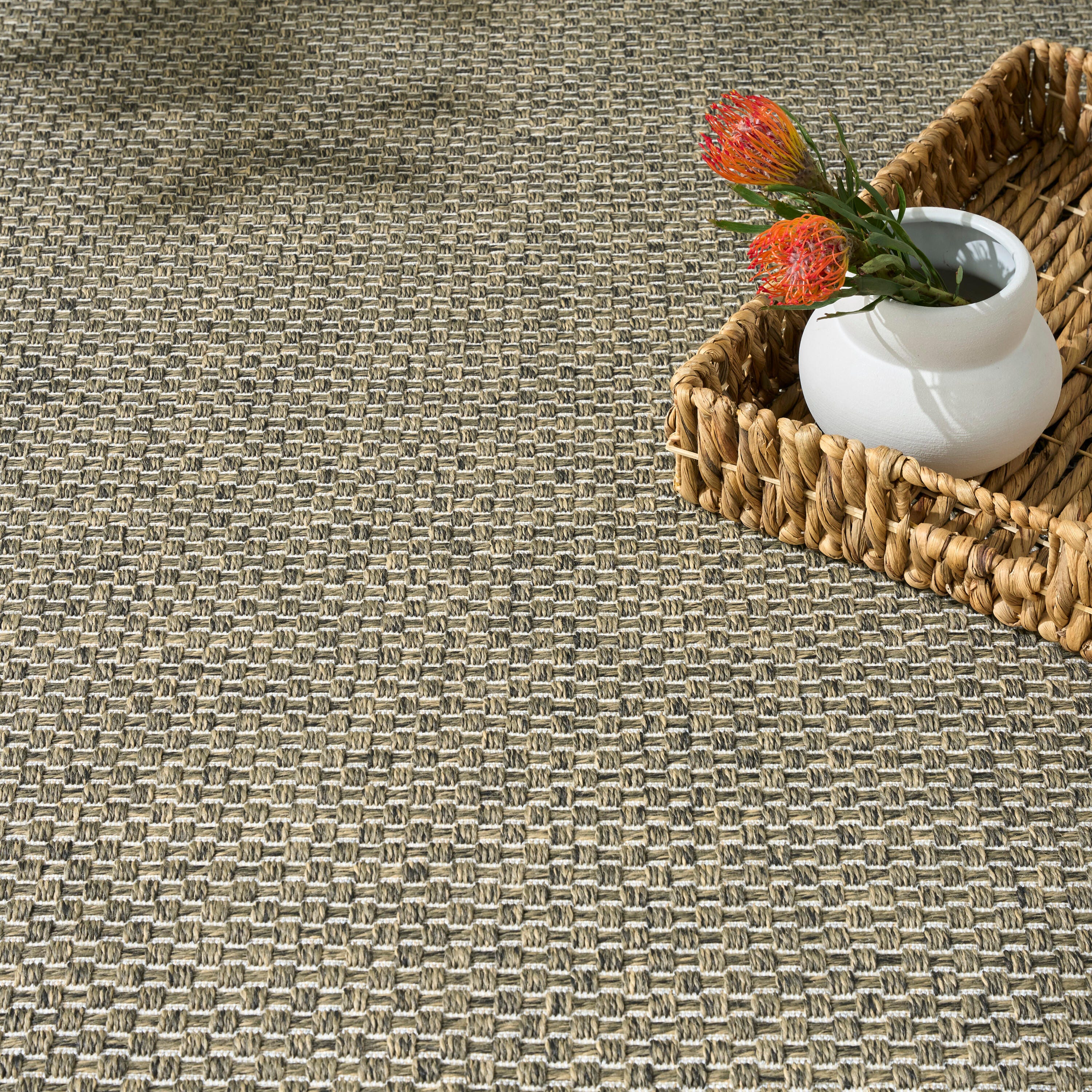 Nourison Home Tulum 4' x 6' Area Rug, Olive, large