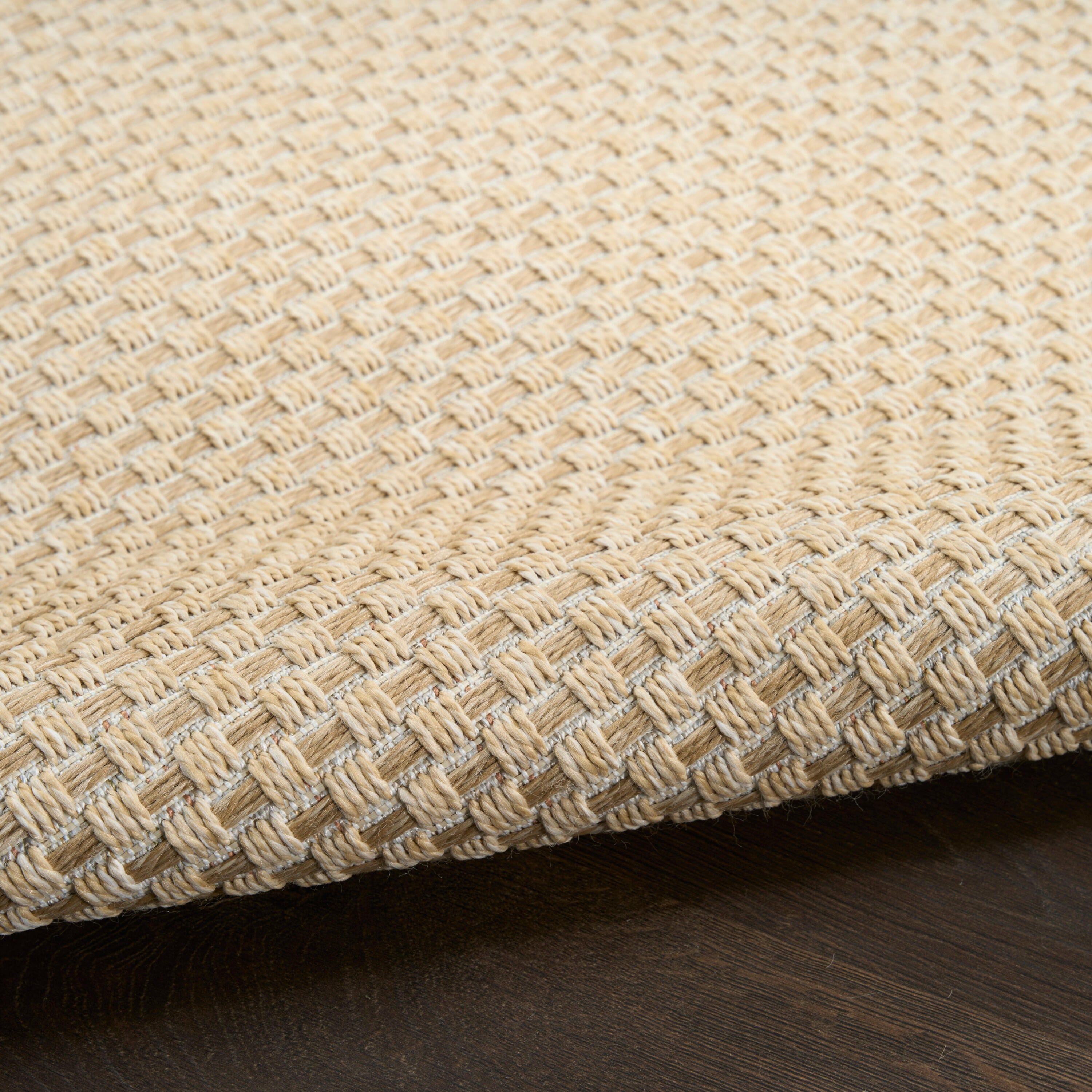 Nourison Home Tulum 6' x 9' Area Rug, Cream, large