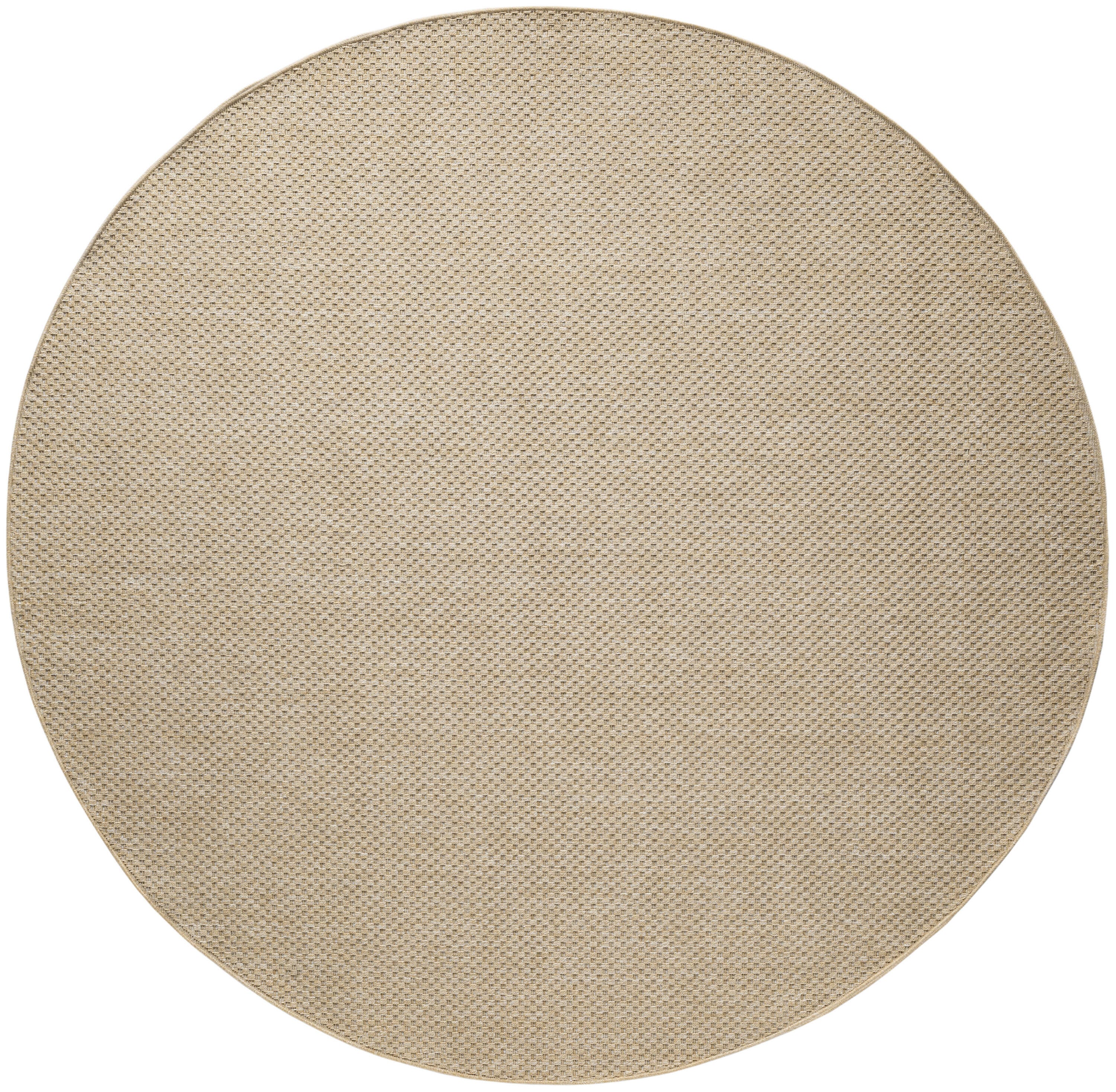 Nourison Home Tulum 8' Round Area Rug, Taupe, large