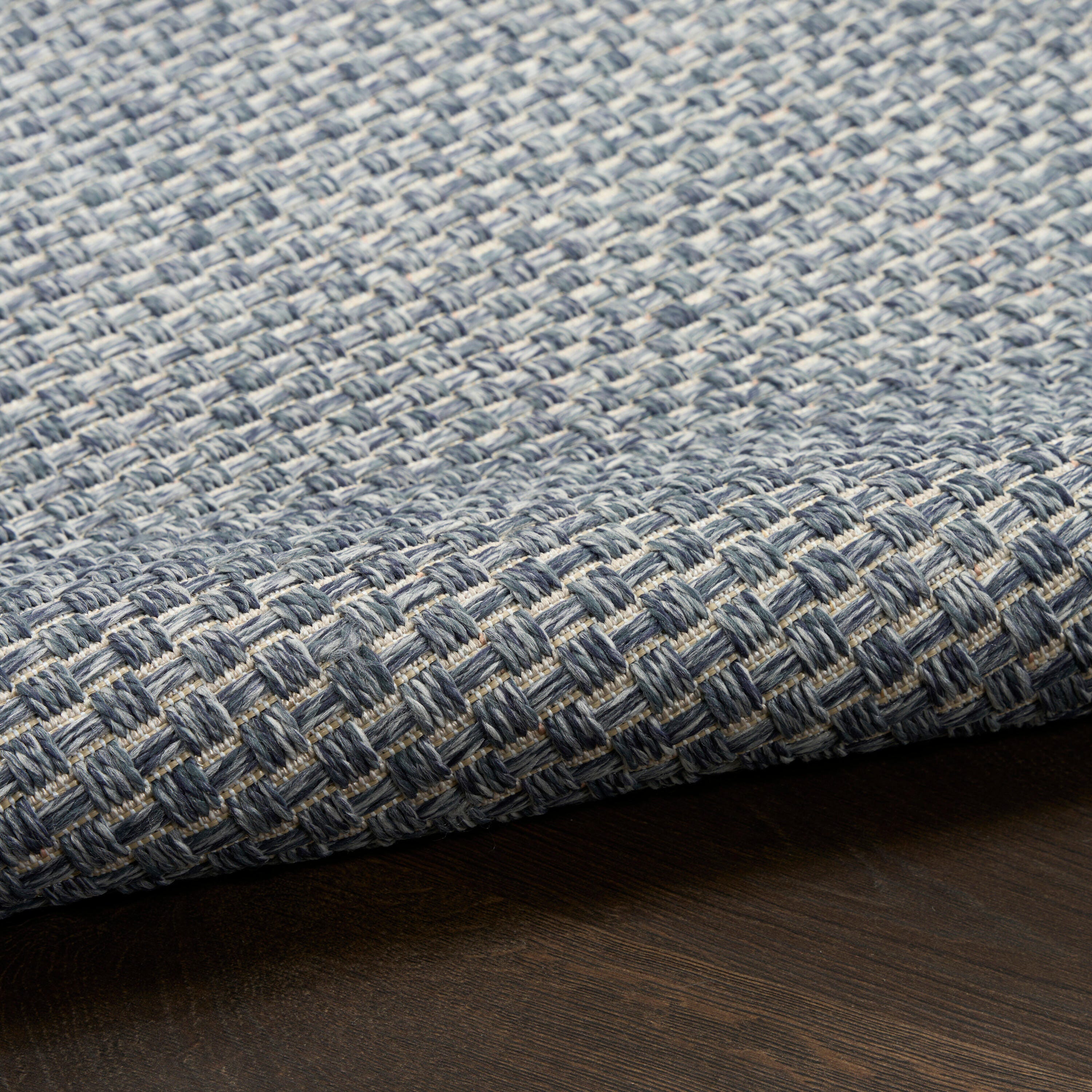 Nourison Home Tulum 8' x 10' Area Rug, Denim, large