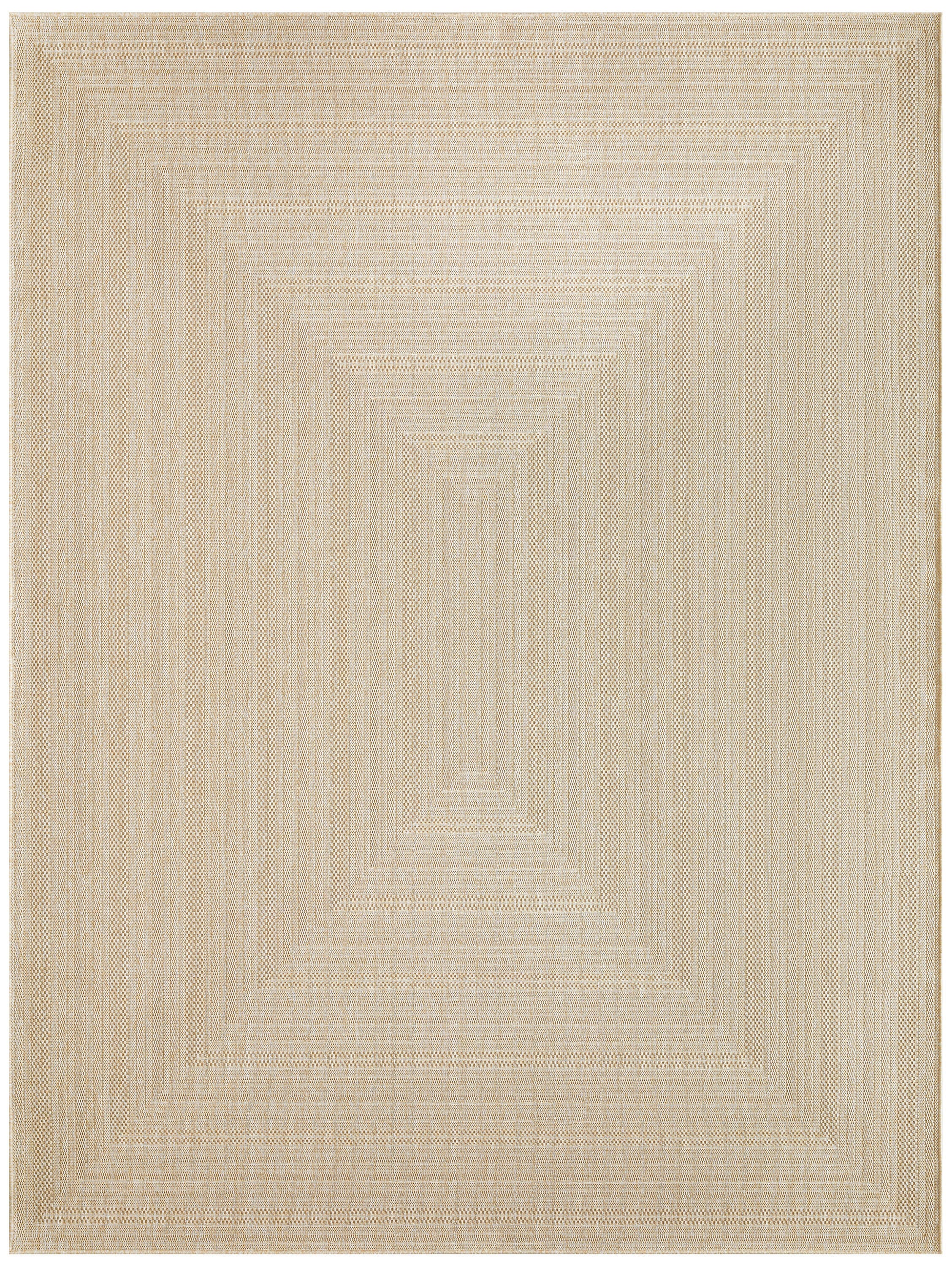 Nourison Home Tulum Geometric 10' x 14' Area Rug, Cream, large