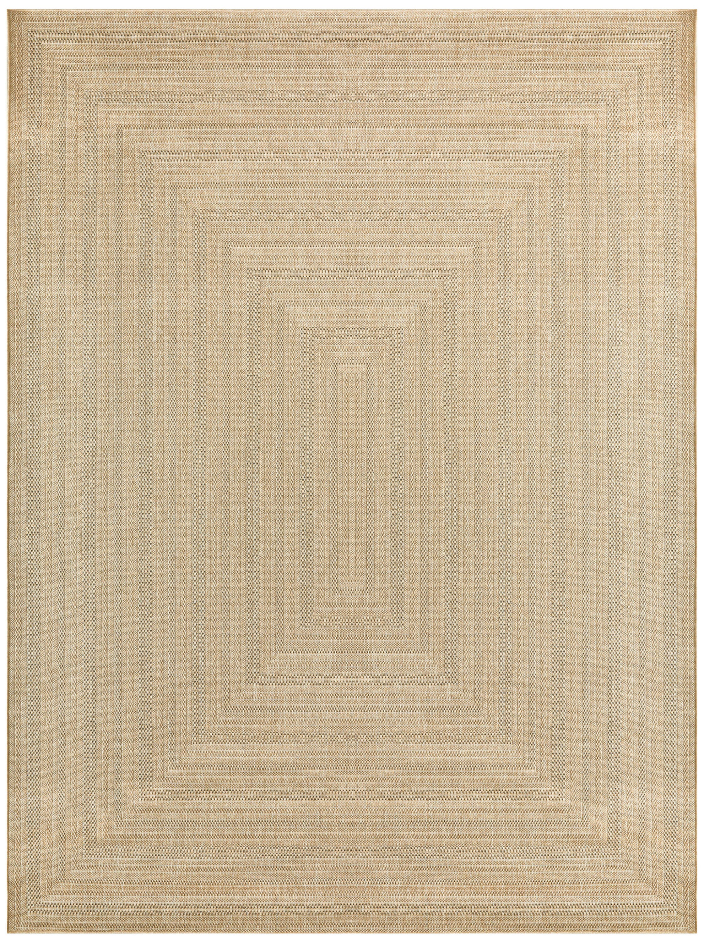 Nourison Home Tulum Geometric 10' x 14' Area Rug, Taupe/Gray, large