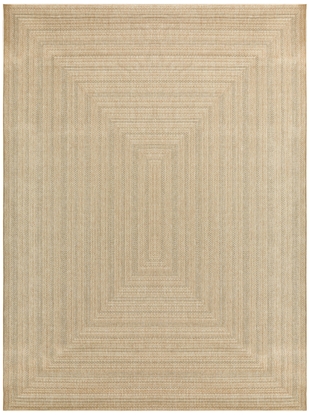 Nourison Home Tulum Geometric 10' x 14' Area Rug, Taupe/Gray, large