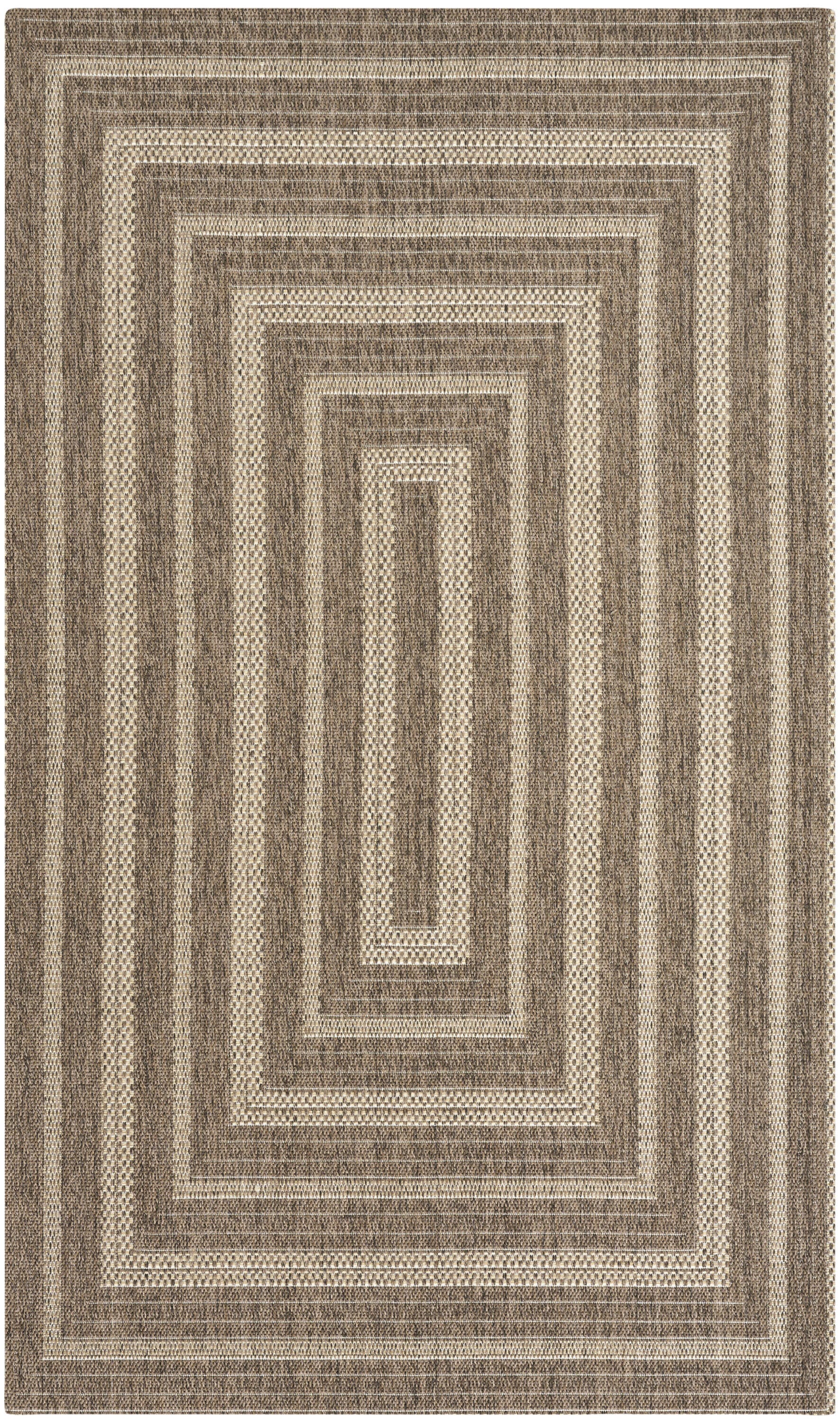 Nourison Home Tulum Geometric 2' x 3' Area Rug, Brown, large