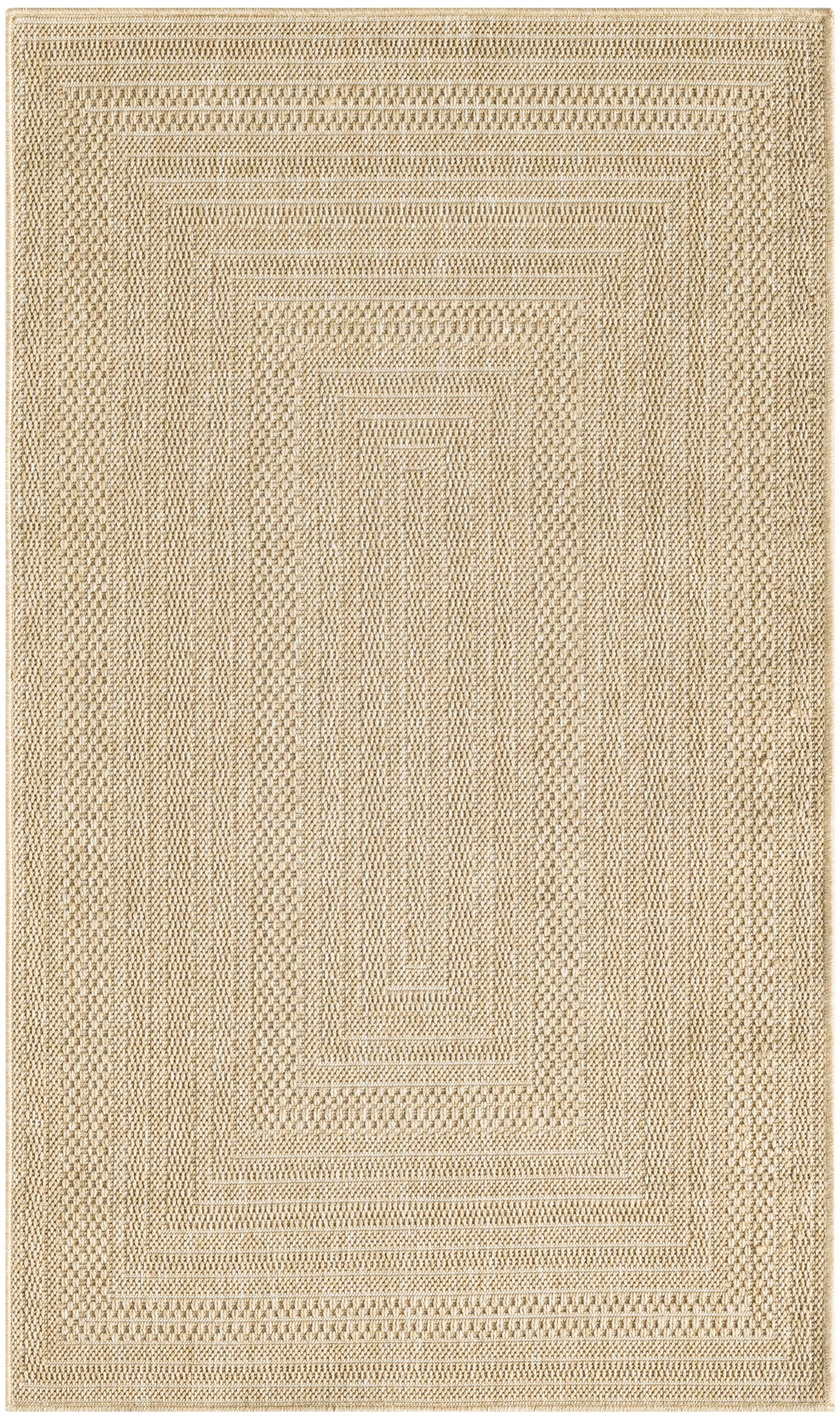 Nourison Home Tulum Geometric 2' x 3' Area Rug, Taupe/Ivory, large
