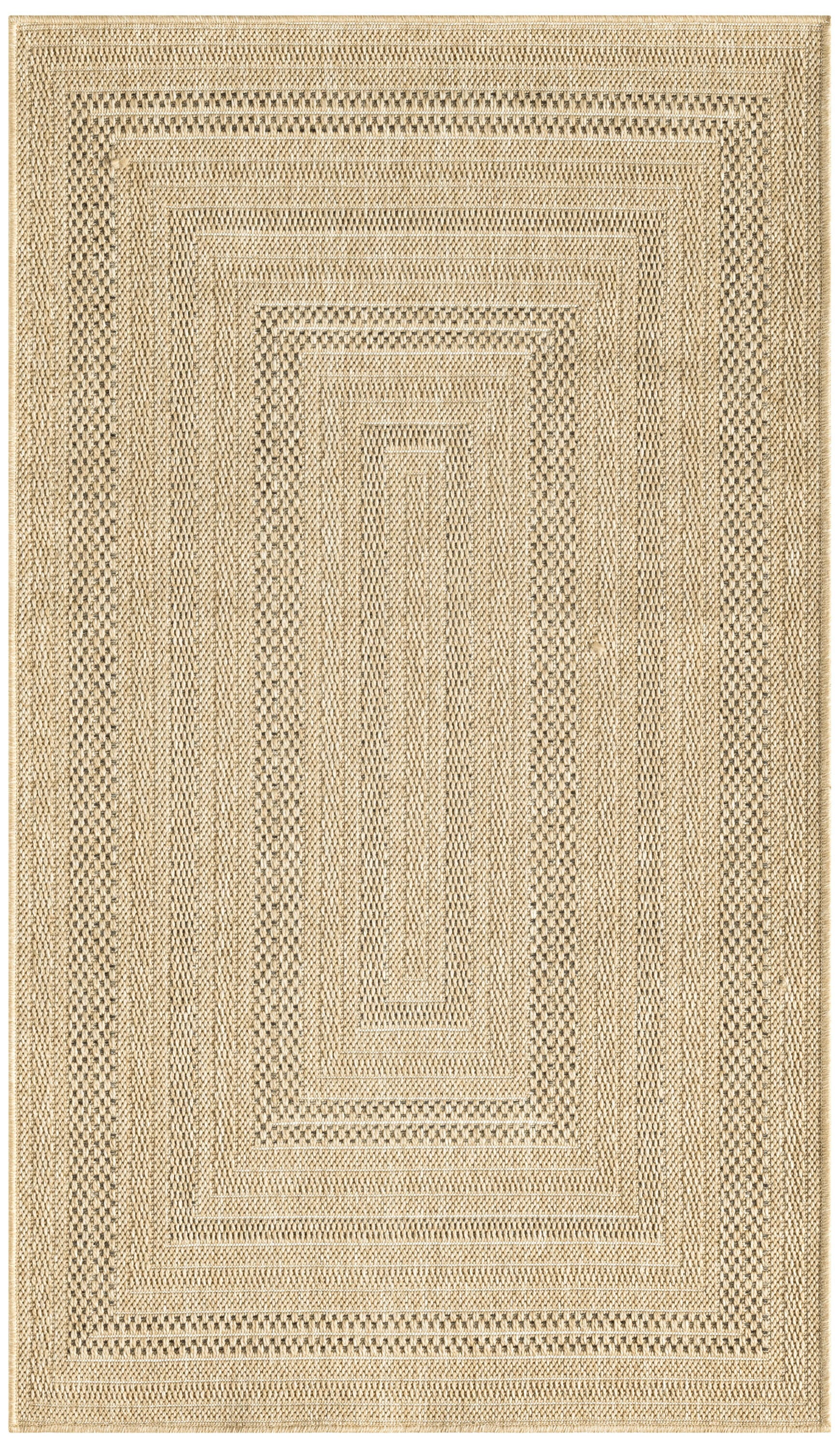 Nourison Home Tulum Geometric 3' x 5' Area Rug, Taupe/Gray, large