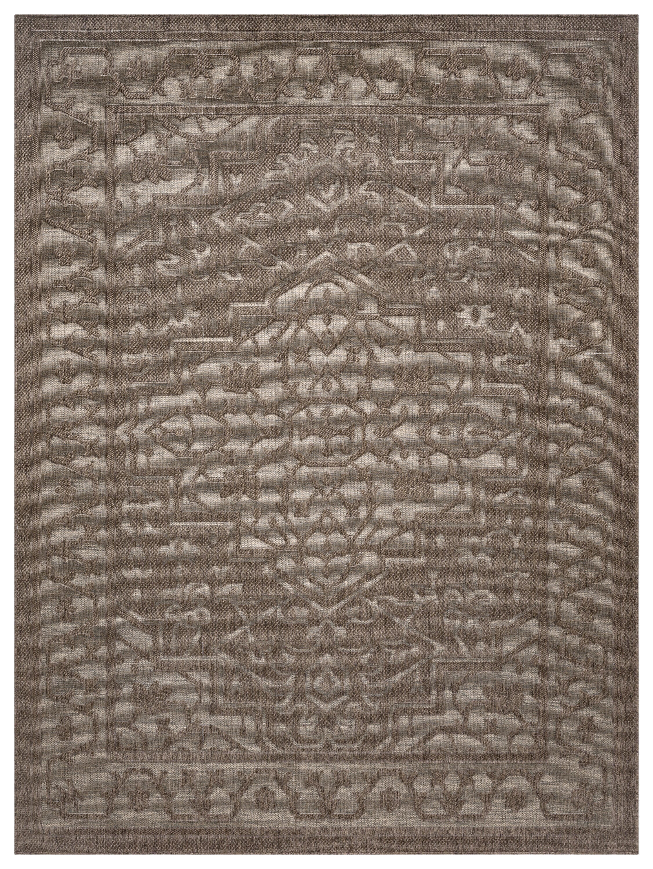 Nourison Home Tulum Persian 10' x 14' Area Rug, Brown, large
