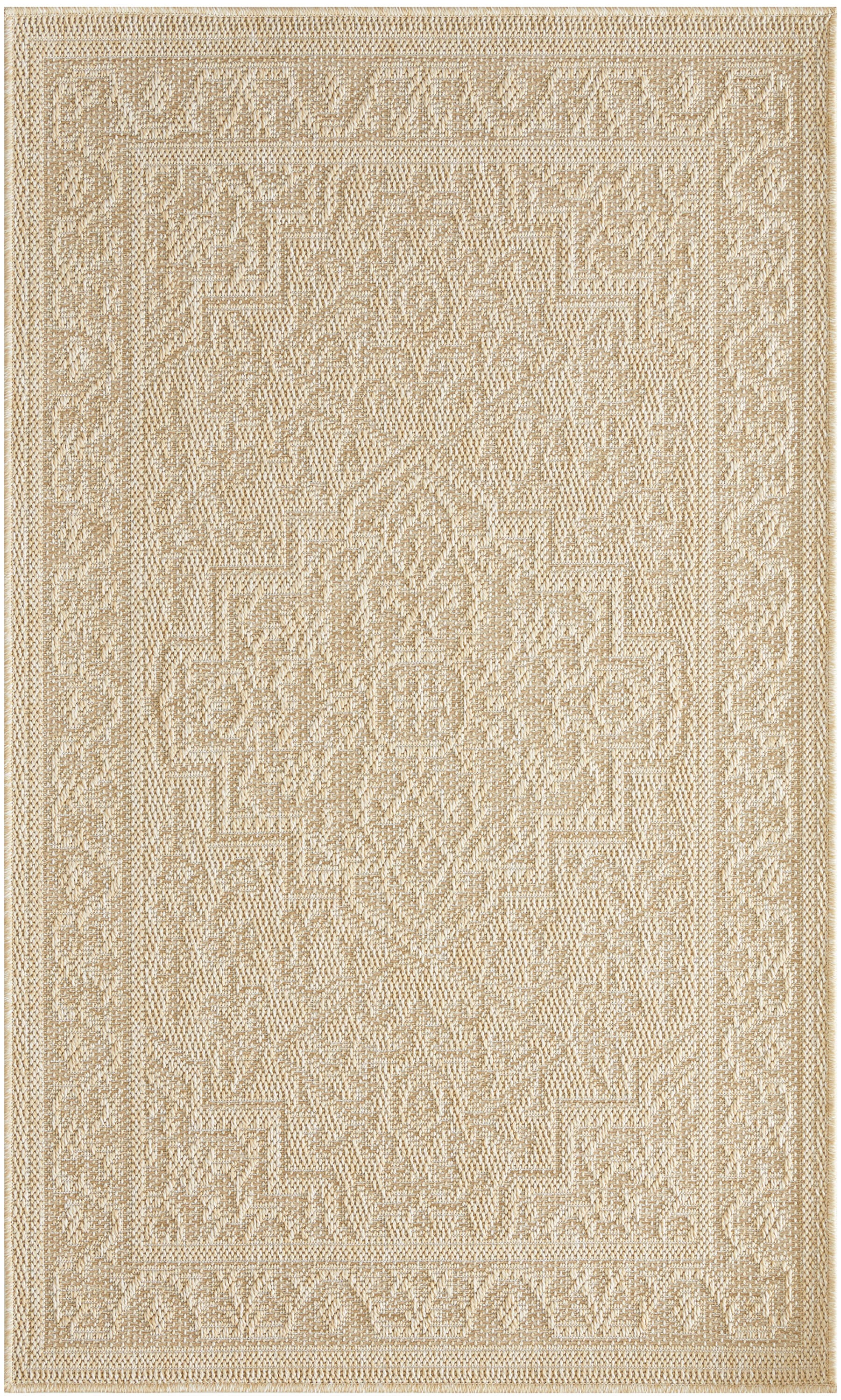 Nourison Home Tulum Persian 2' x 3' Area Rug, Cream, large