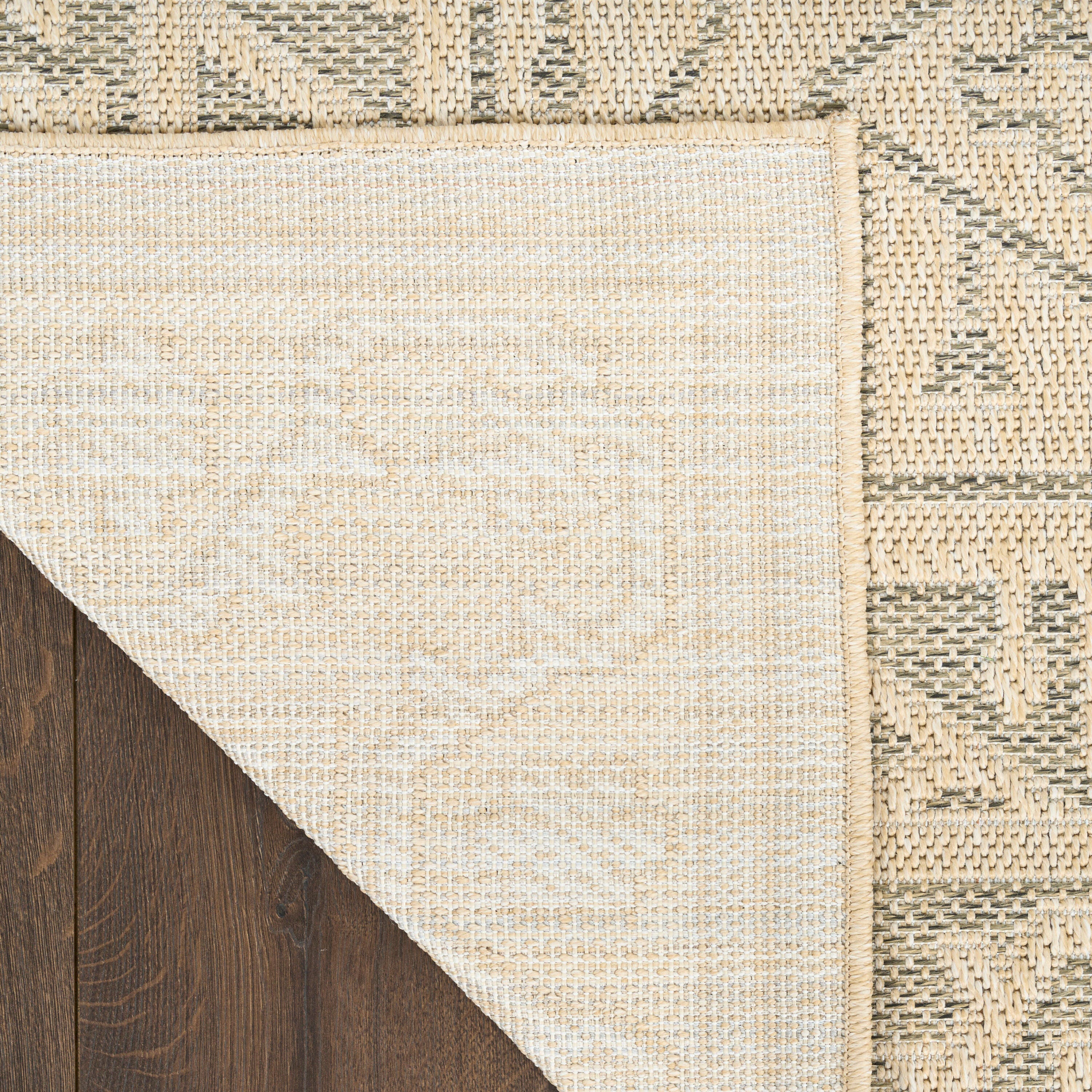 Nourison Home Tulum Persian 2' x 6' Runner Rug, Taupe/Olive, large
