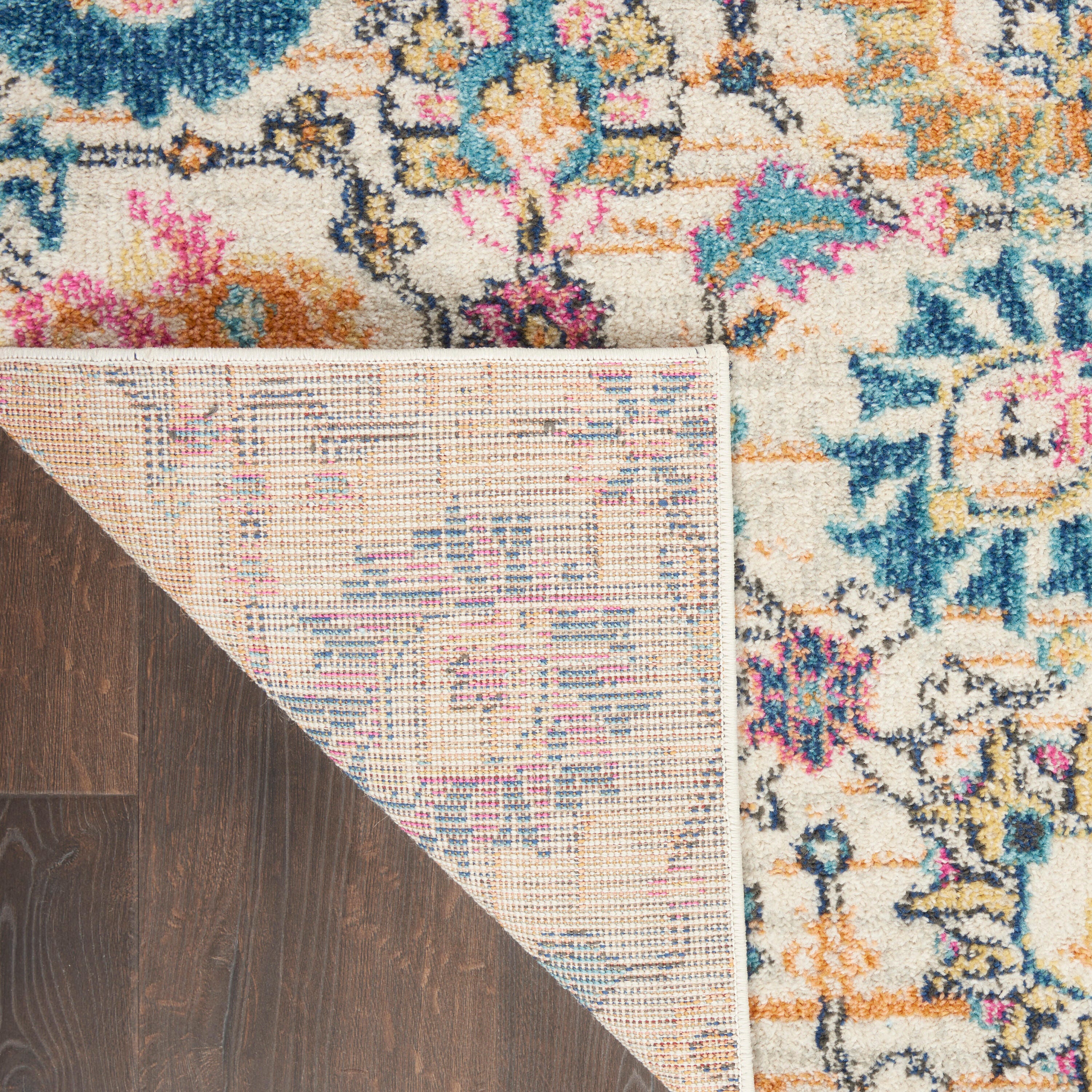 Nourison Home Passion Lush 1'10" x 6' Runner Rug, Ivory/Multi, large