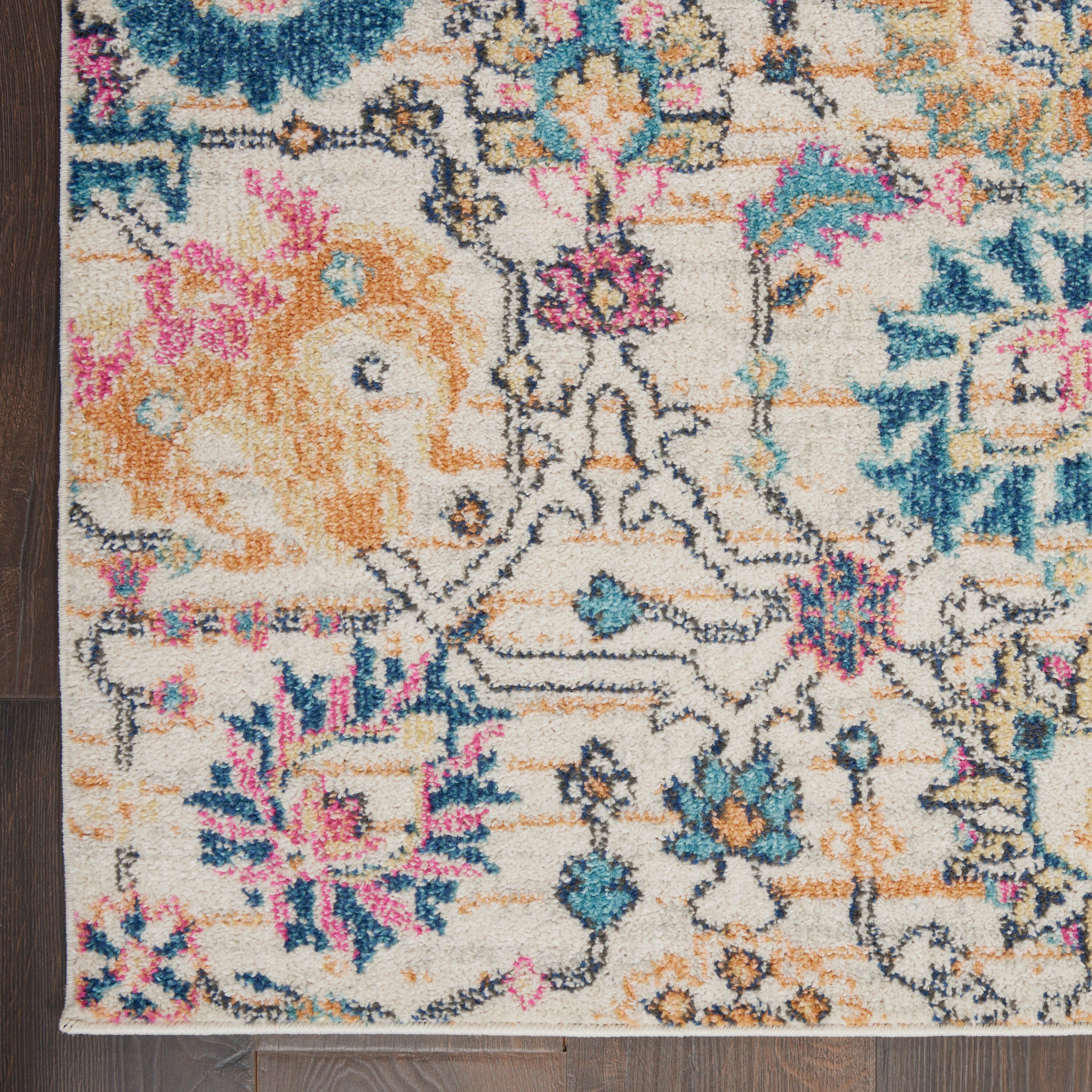 Nourison Home Passion Lush 9' x 12' Area Rug, Ivory/Multi, large