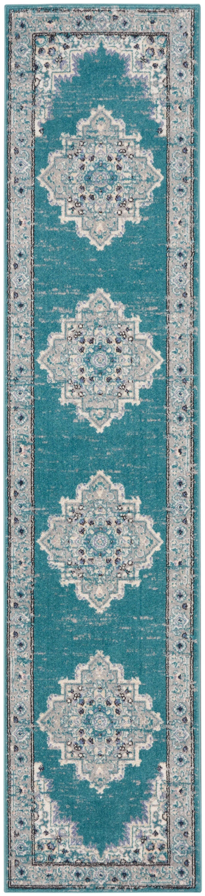 Nourison Home Passion Classic Persian 2'2" x 10' Runner Rug, , large