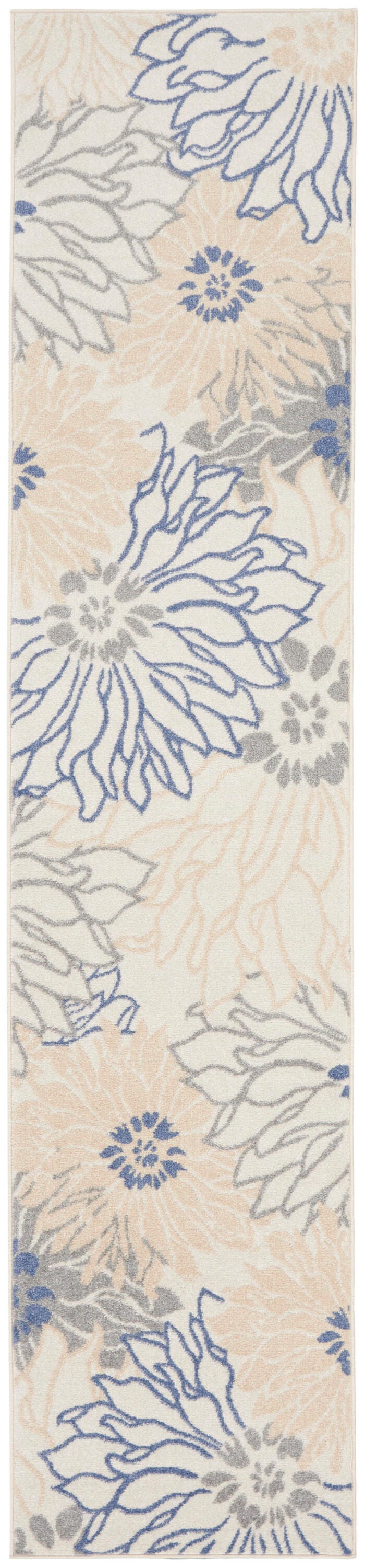 Nourison Home Passion Floral 2'2" x 10' Runner Rug, Multi, large