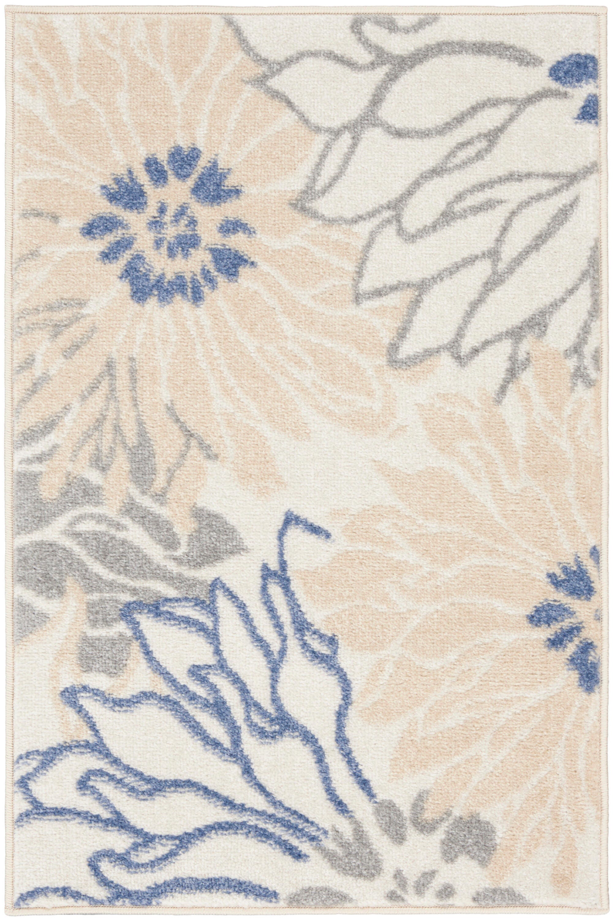 Nourison Home Passion Floral 1'10" x 2'10" Area Rug, Multi, large