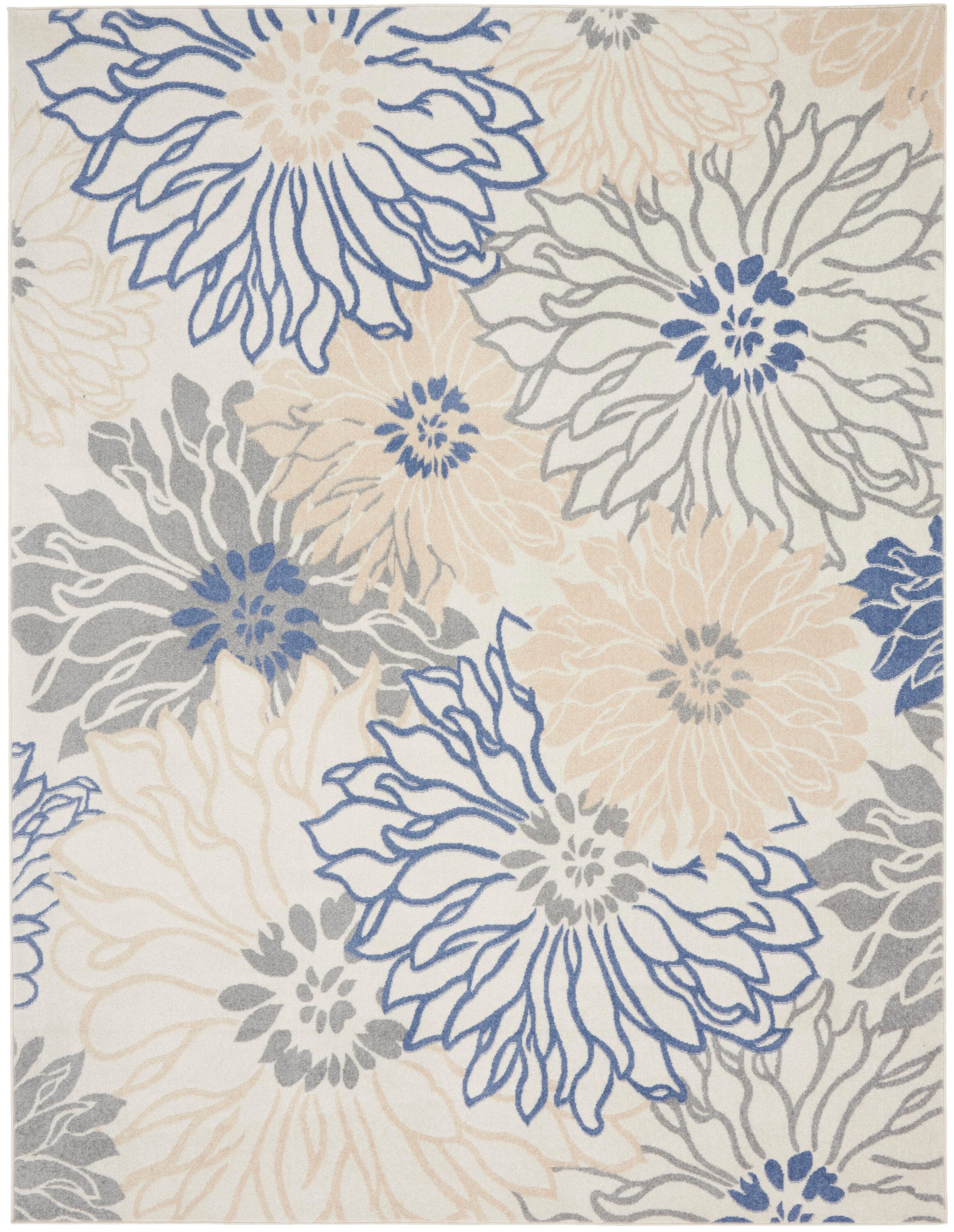Nourison Home Passion Floral 8' x 10' Area Rug, Multi, large