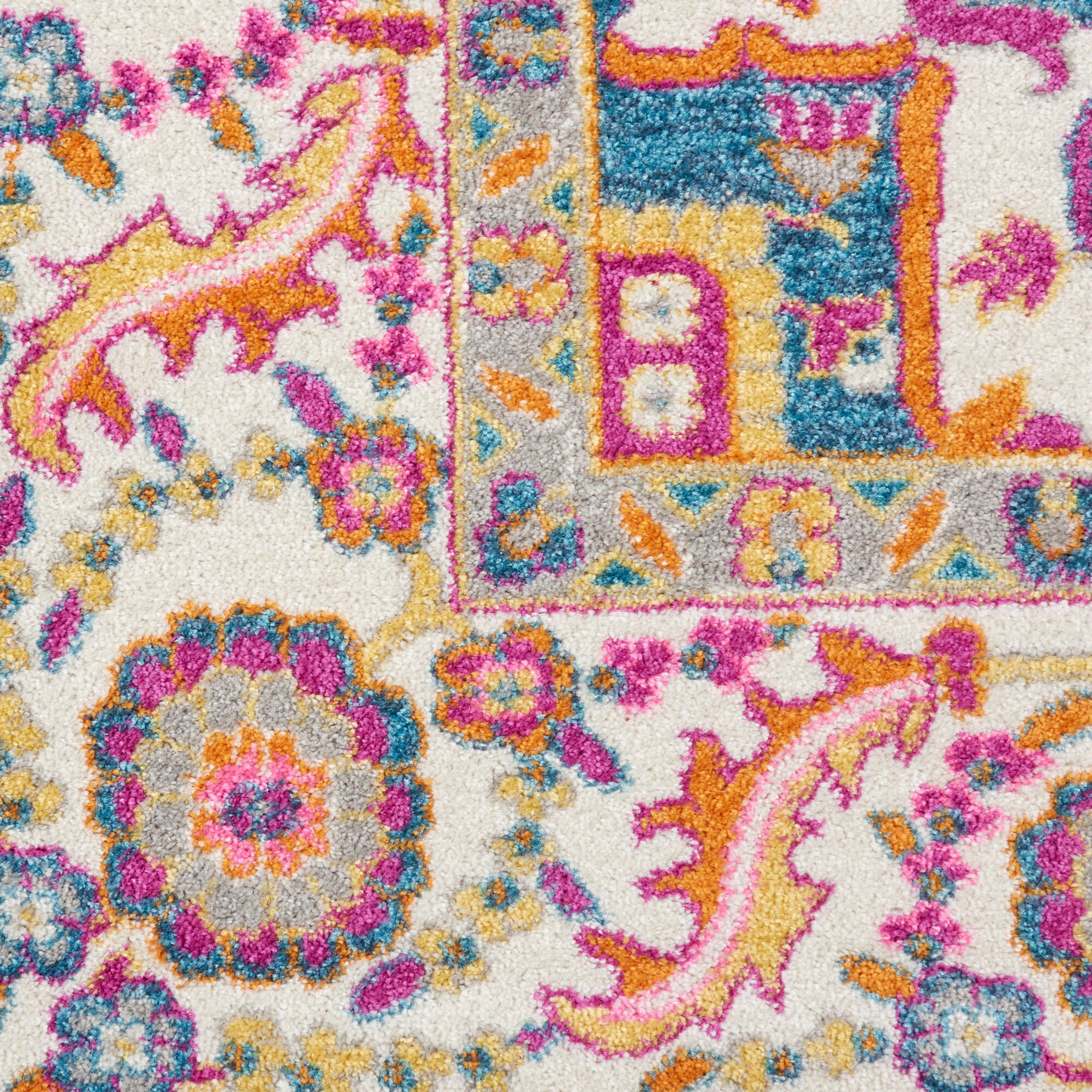 Nourison Home Passion Medallion 2'2" x 10' Runner Rug, , swatch