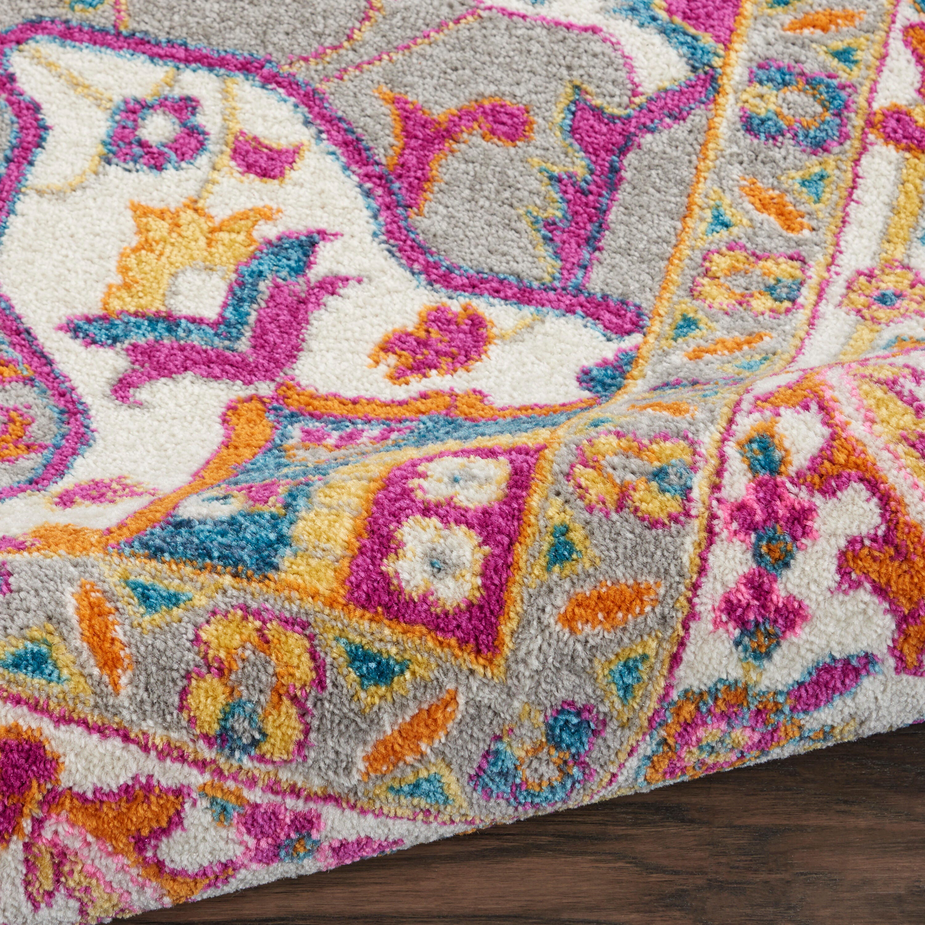 Nourison Home Passion 9' x 12' Area Rug, Teal/Multi, large