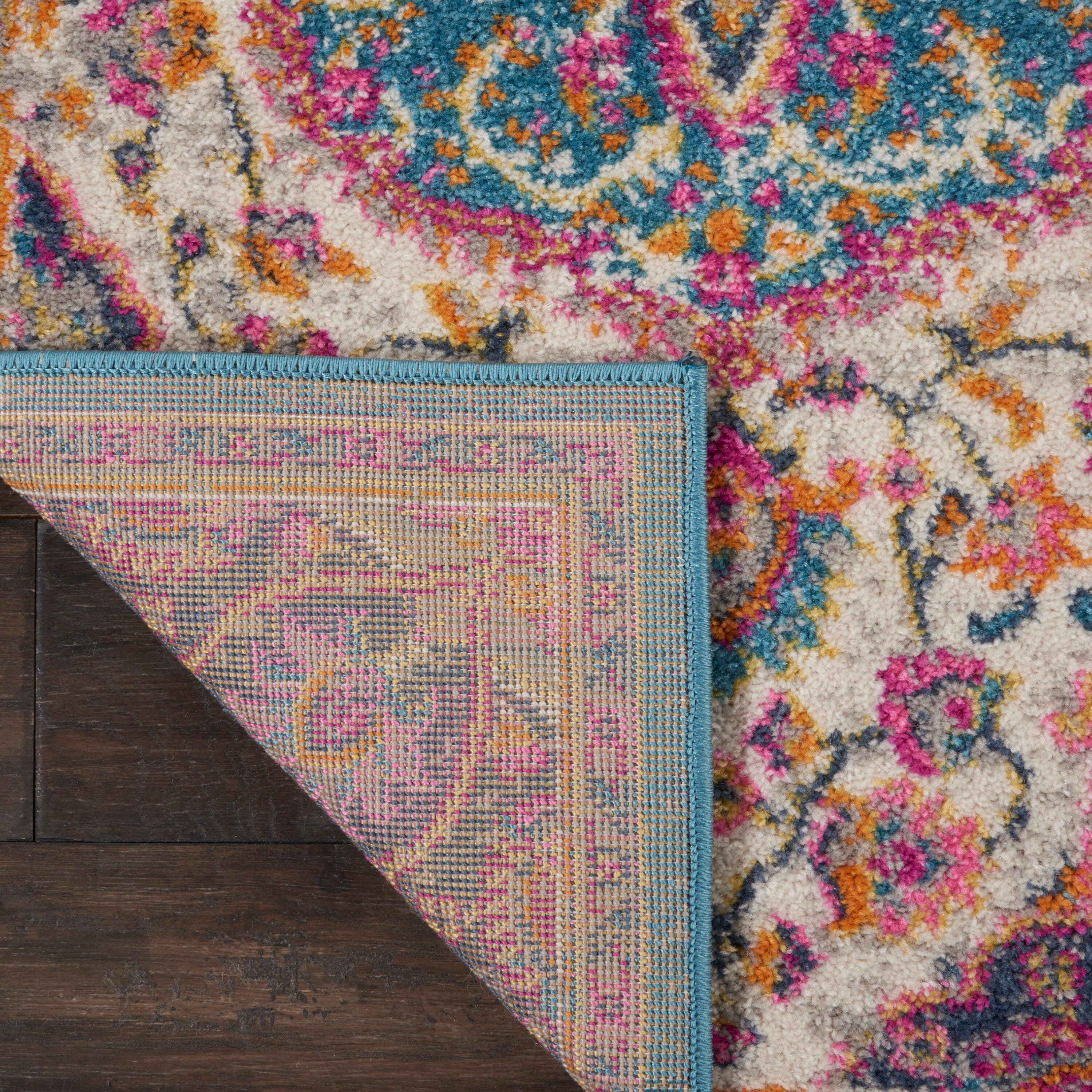 Nourison Home Passion Classic 2'2" x 10' Runner Rug, Ivory/Multi, large