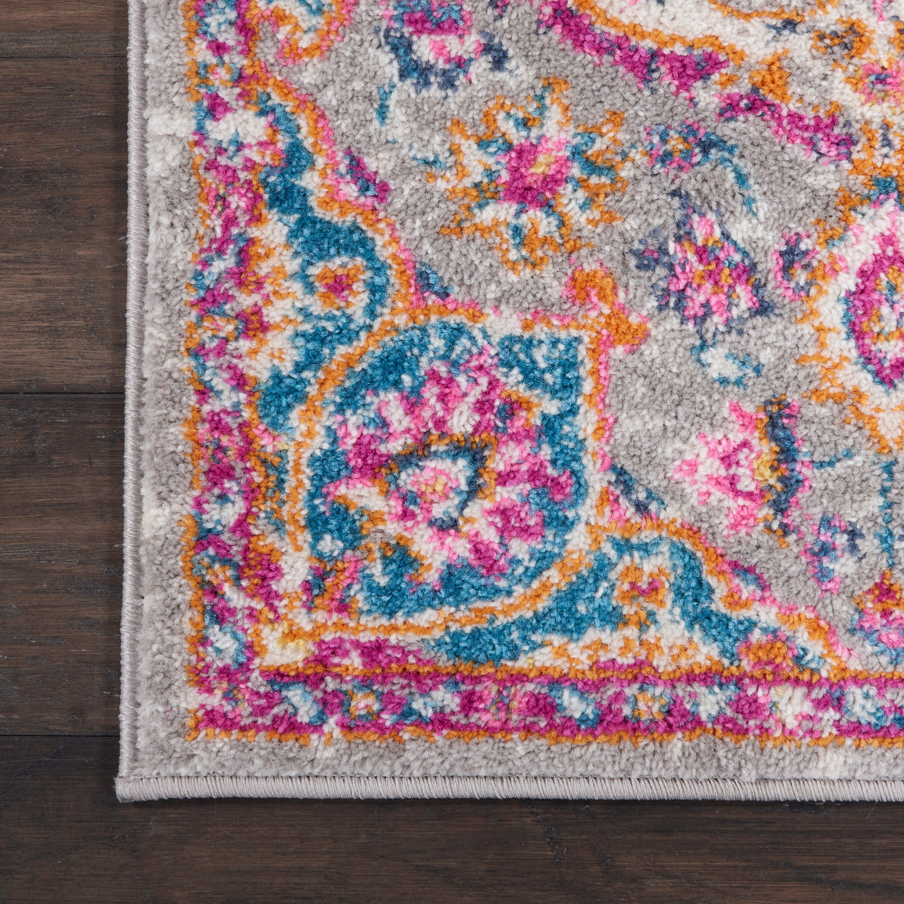 Nourison Home Passion Classic 1'10" x 2'10" Area Rug, Gray/Multi, large