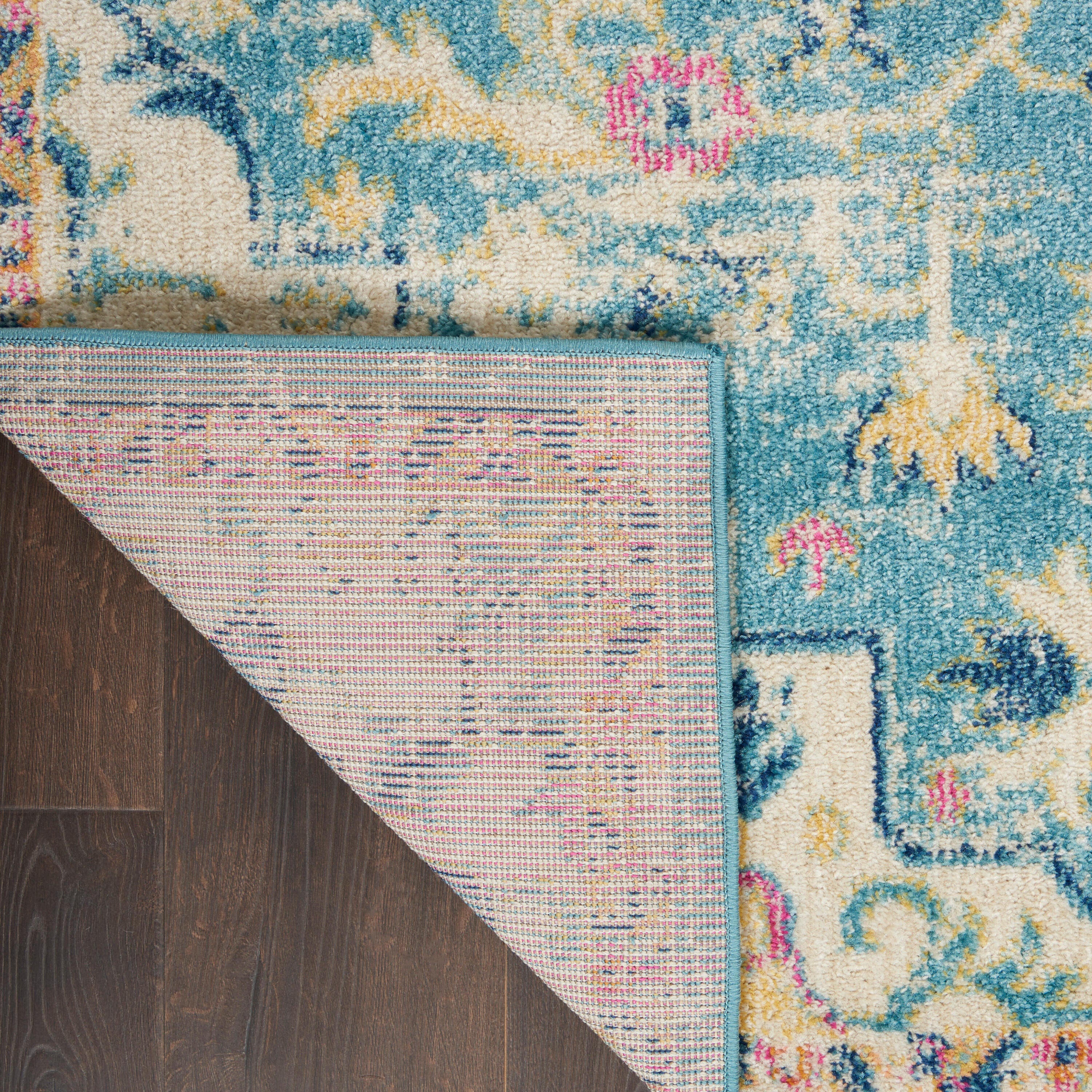 Nourison Home Passion Persian 9' x 12' Area Rug, Ivory/Light Blue, large