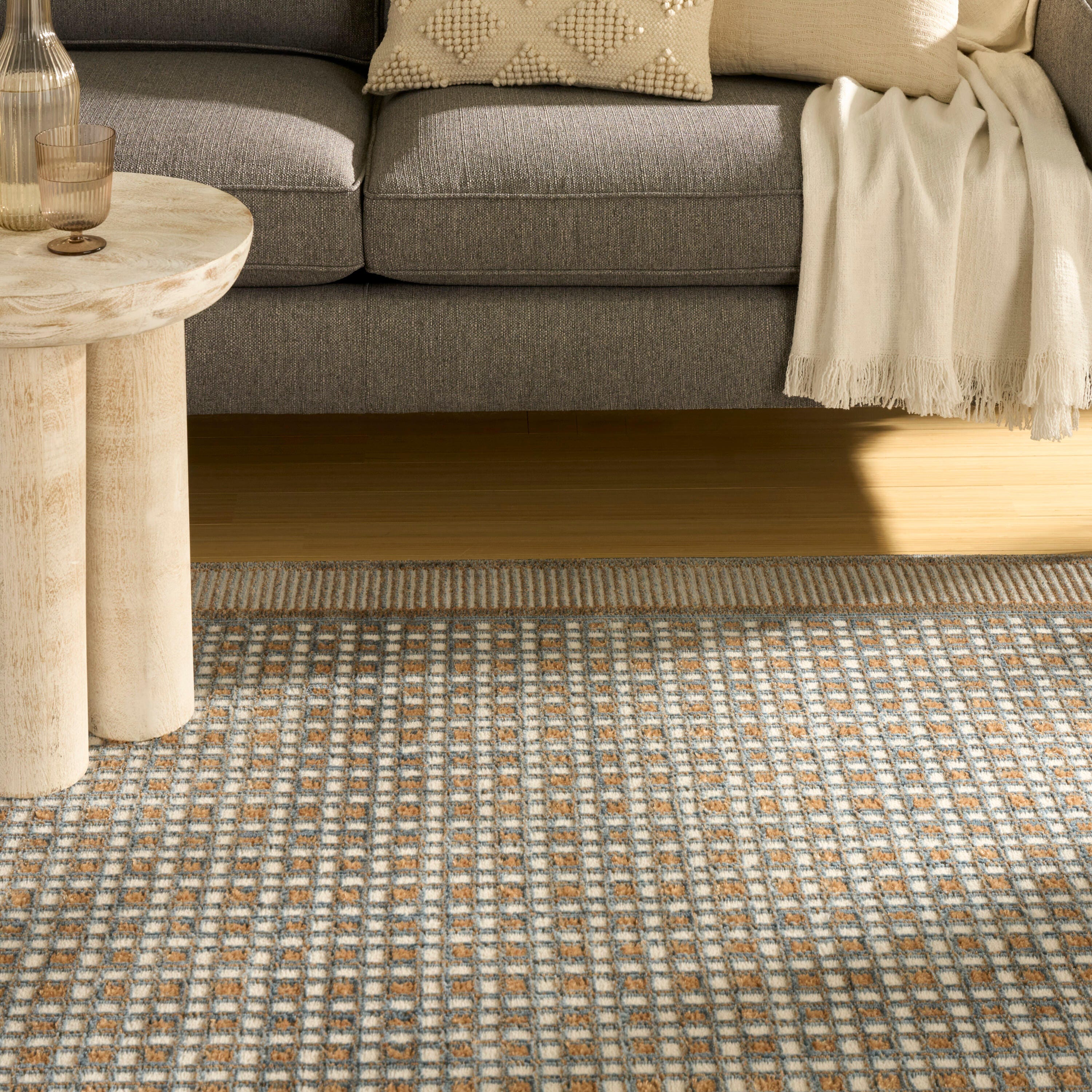 Nourison Home Nordic Geometric 5' x 7' Area Rug, Multi, large