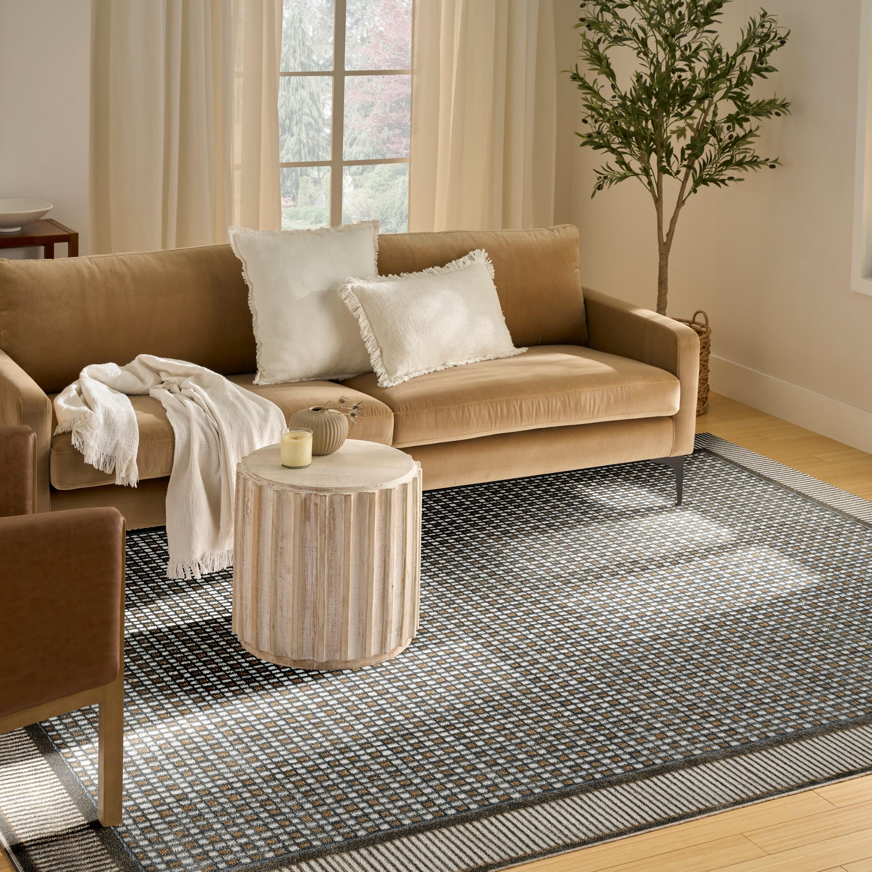 Nourison Home Nordic Geometric 8' x 10' Area Rug, Multi, large
