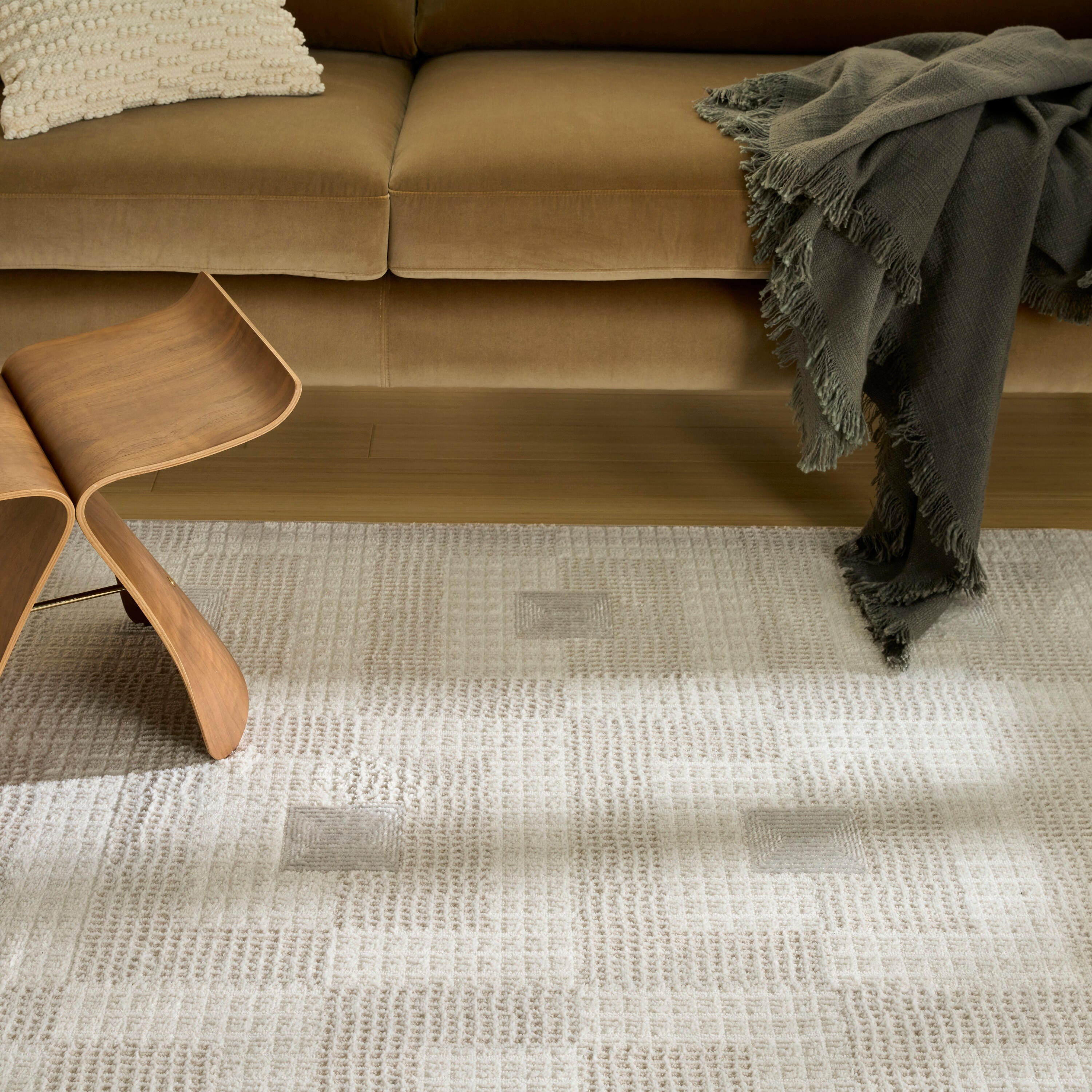 Nourison Home Nordic Aesthetic 4' x 6' Area Rug, Ivory/Beige, large