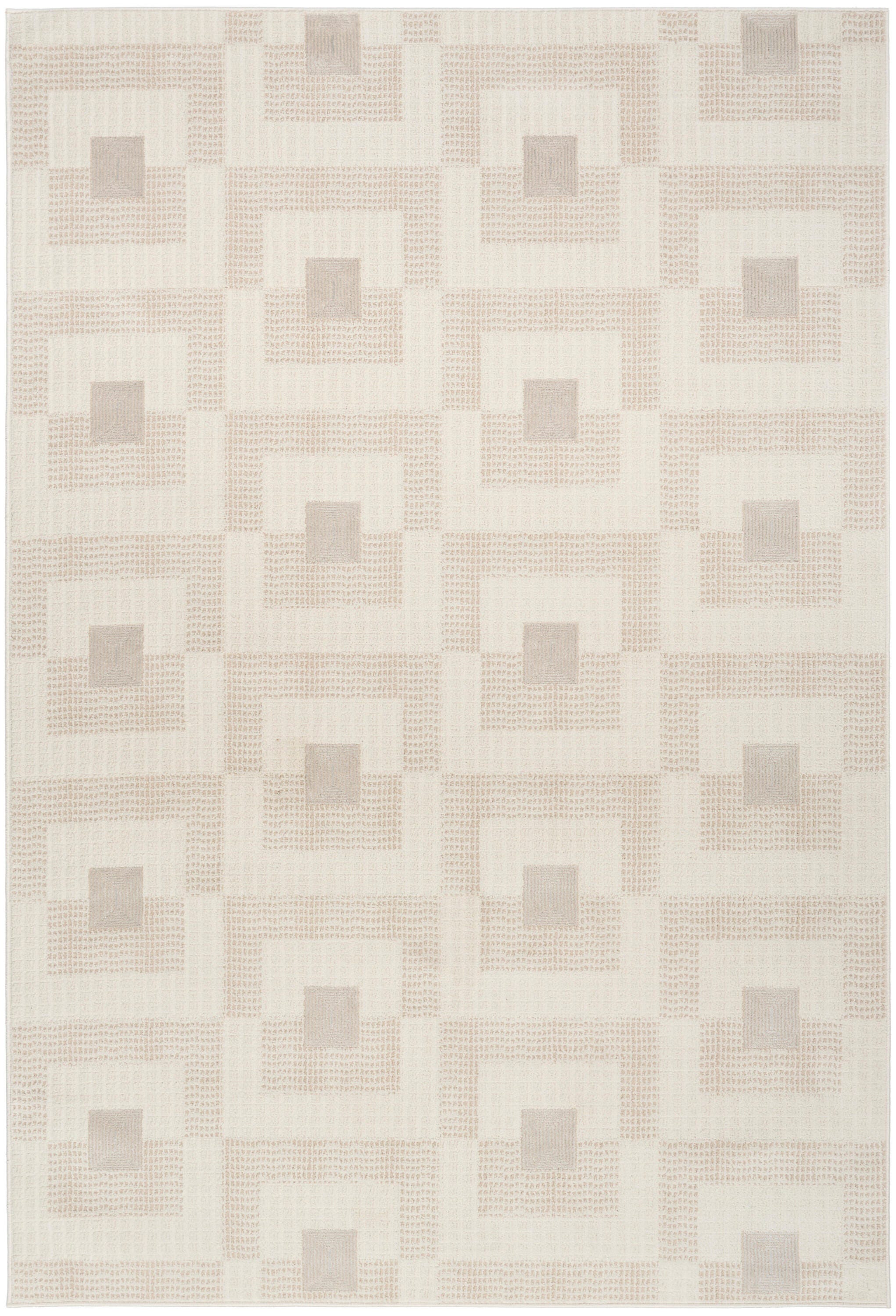 Nourison Home Nordic Aesthetic 5' x 7' Area Rug, Ivory/Beige, large
