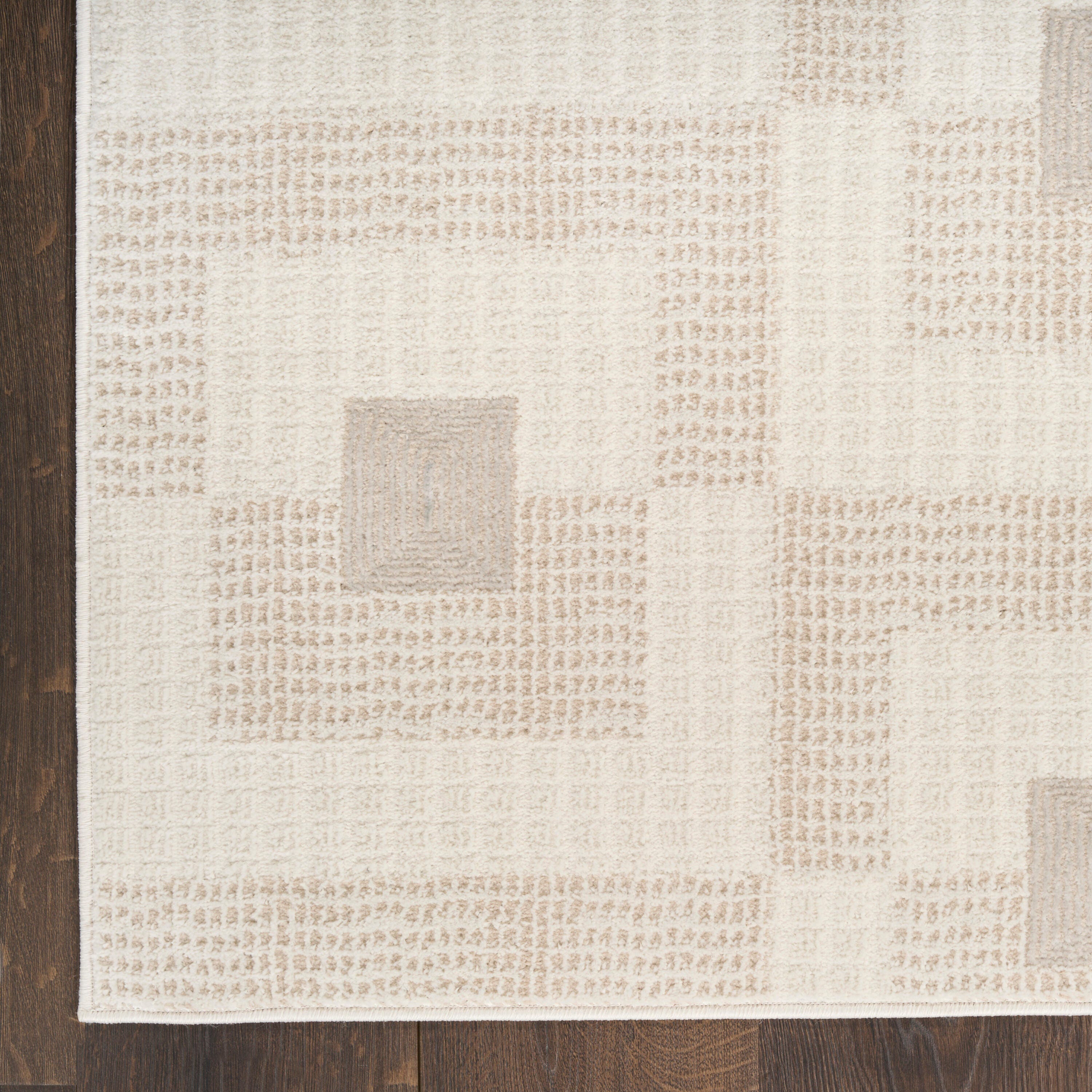 Nourison Home Nordic Aesthetic 5' x 7' Area Rug, Ivory/Beige, large