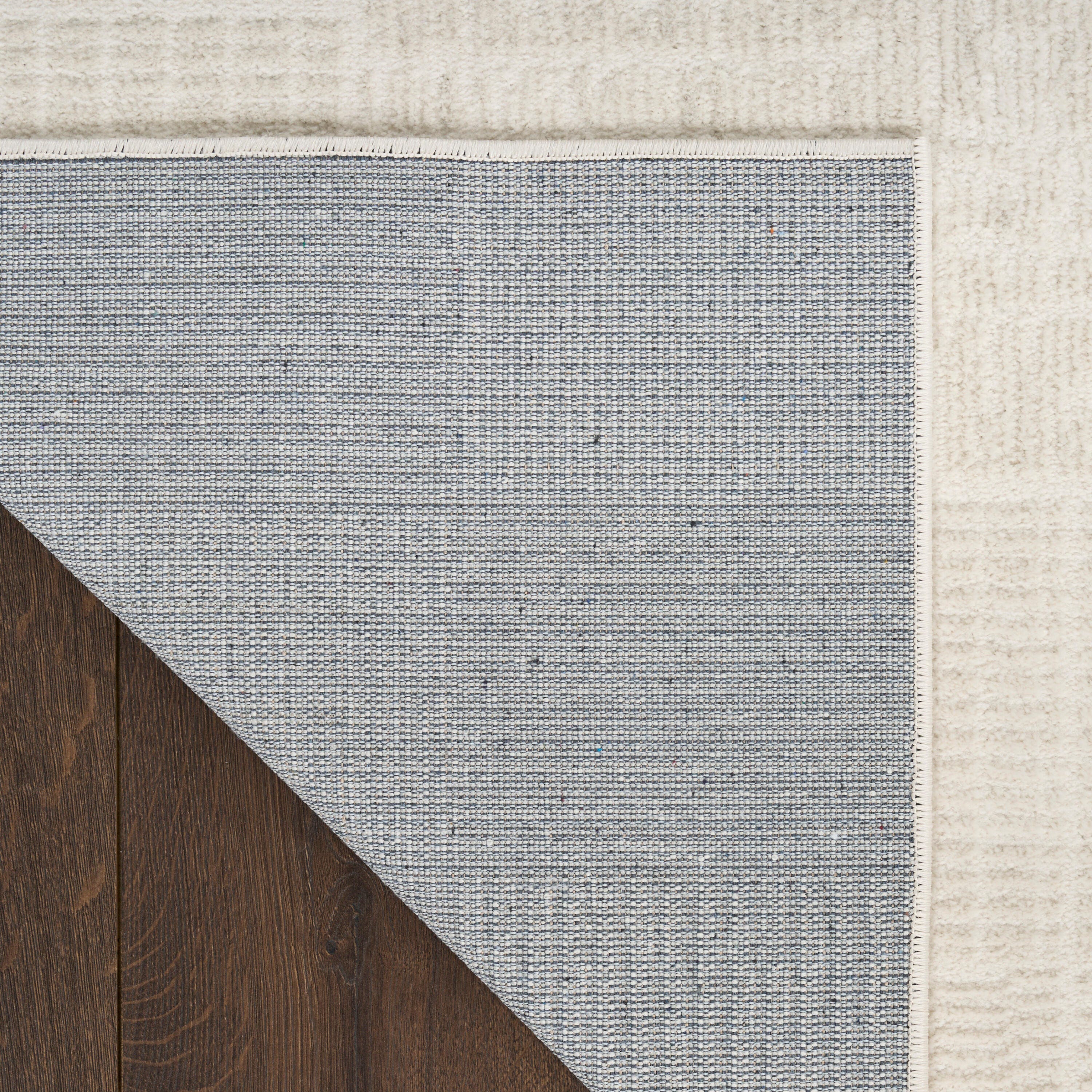 Nourison Home Nordic Solid 2' x 6' Runner Rug, Ivory, large
