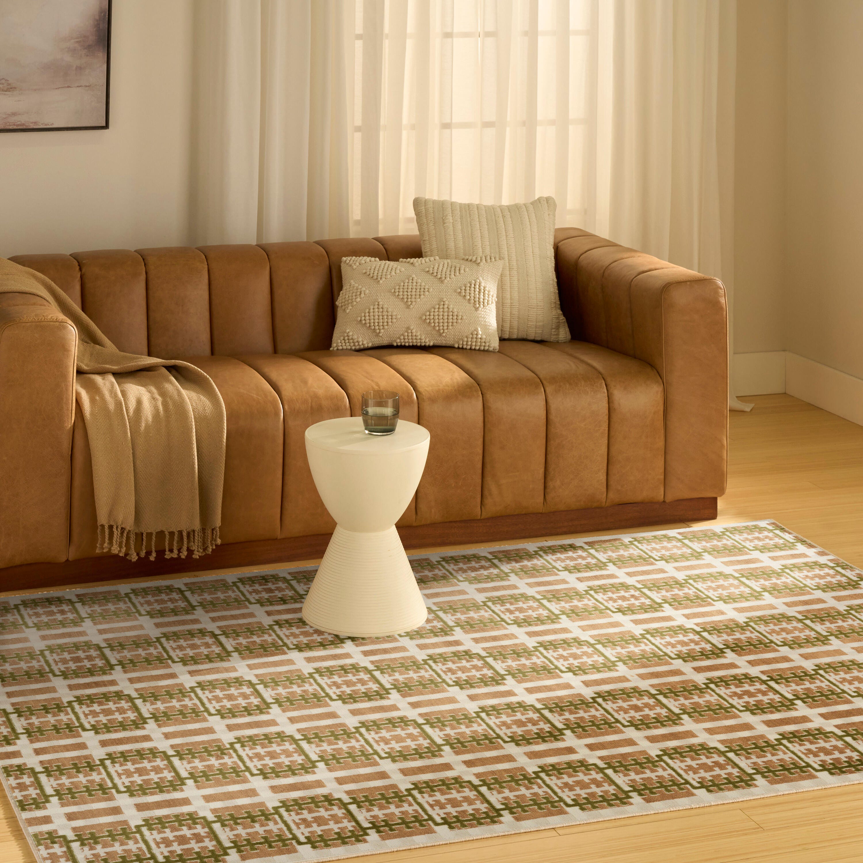 Nourison Home Nordic 4' x 6' Area Rug, Beige/Multi, large