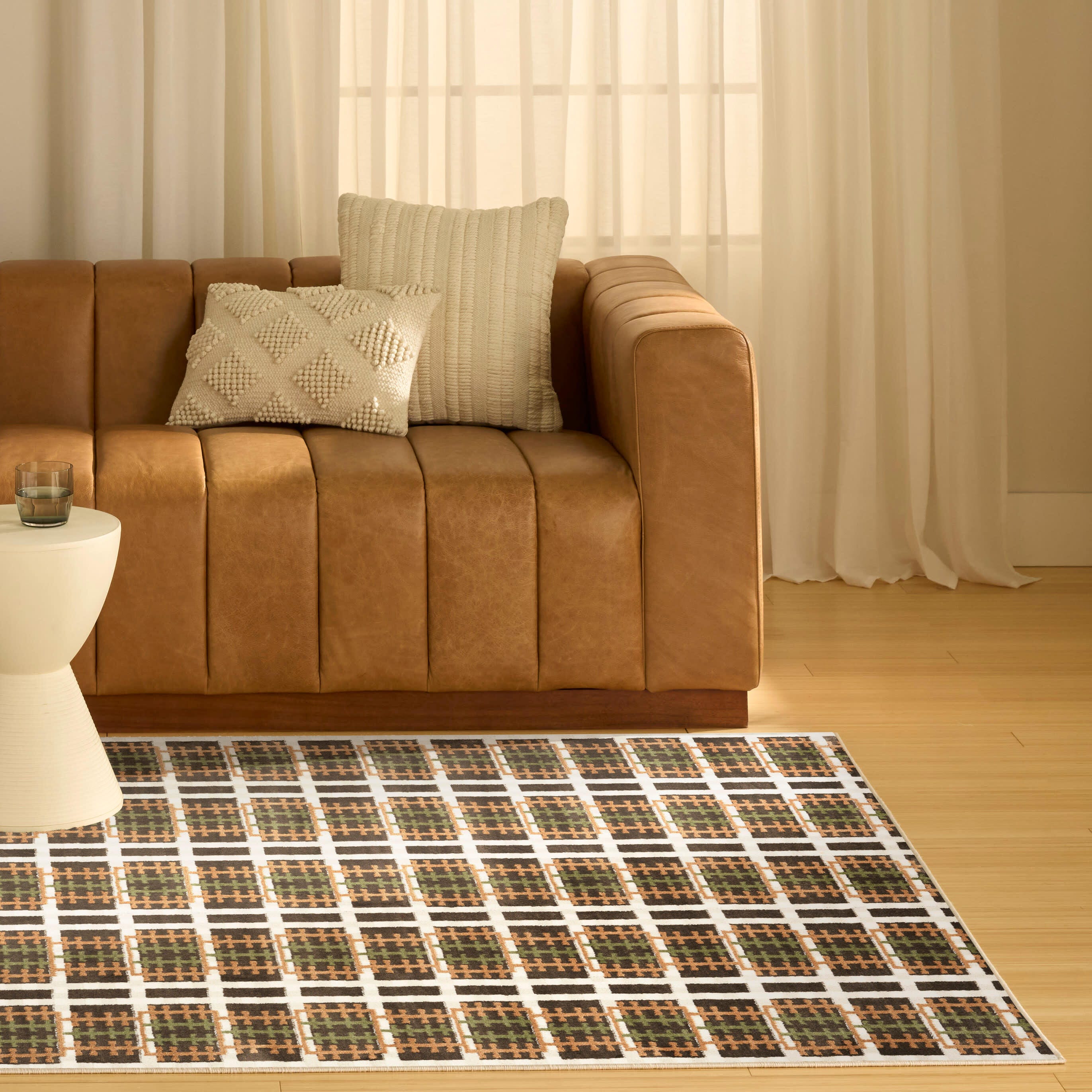 Nourison Home Nordic 5' x 7' Area Rug, Charcoal/Multi, rollover