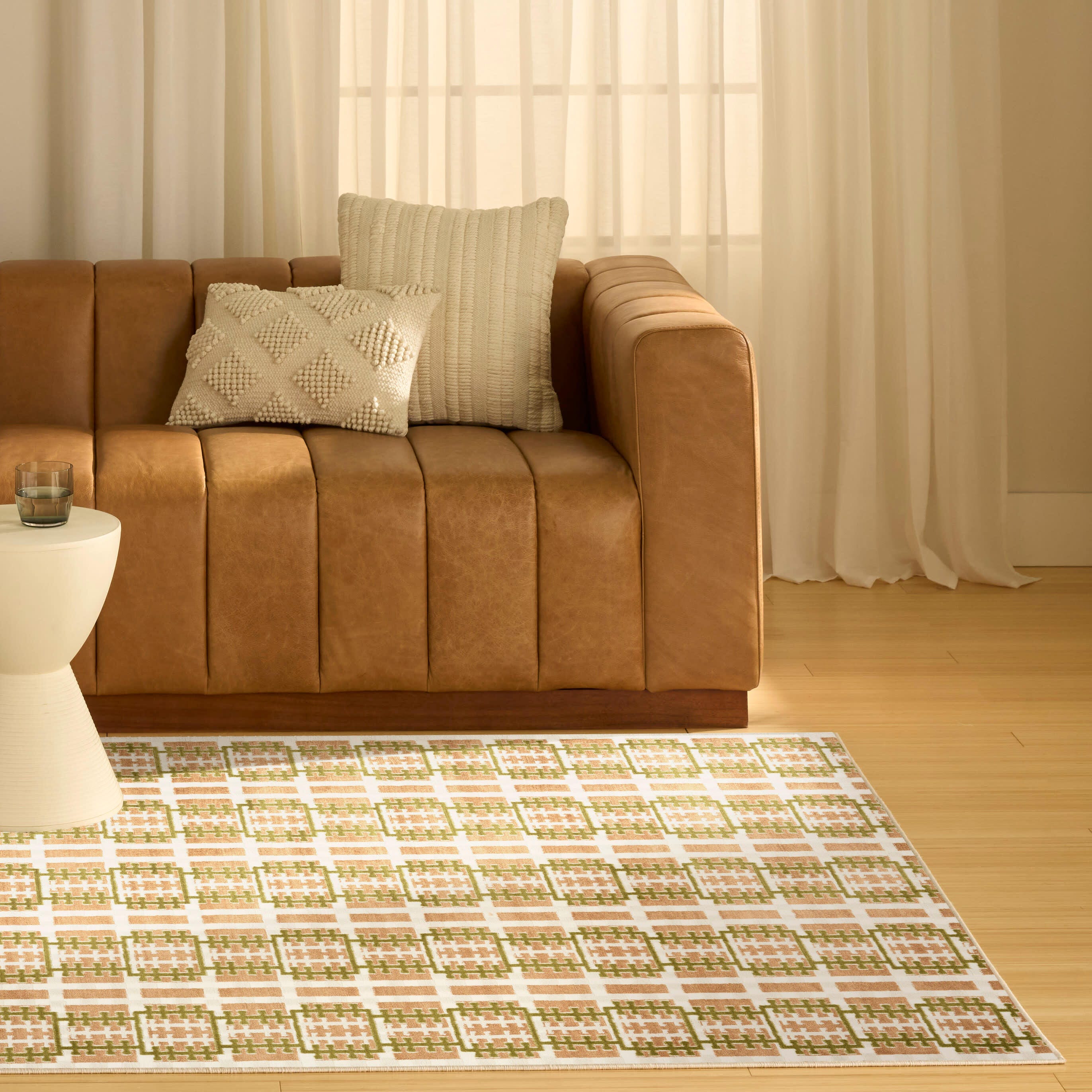 Nourison Home Nordic 5' x 7' Area Rug, Beige/Multi, rollover