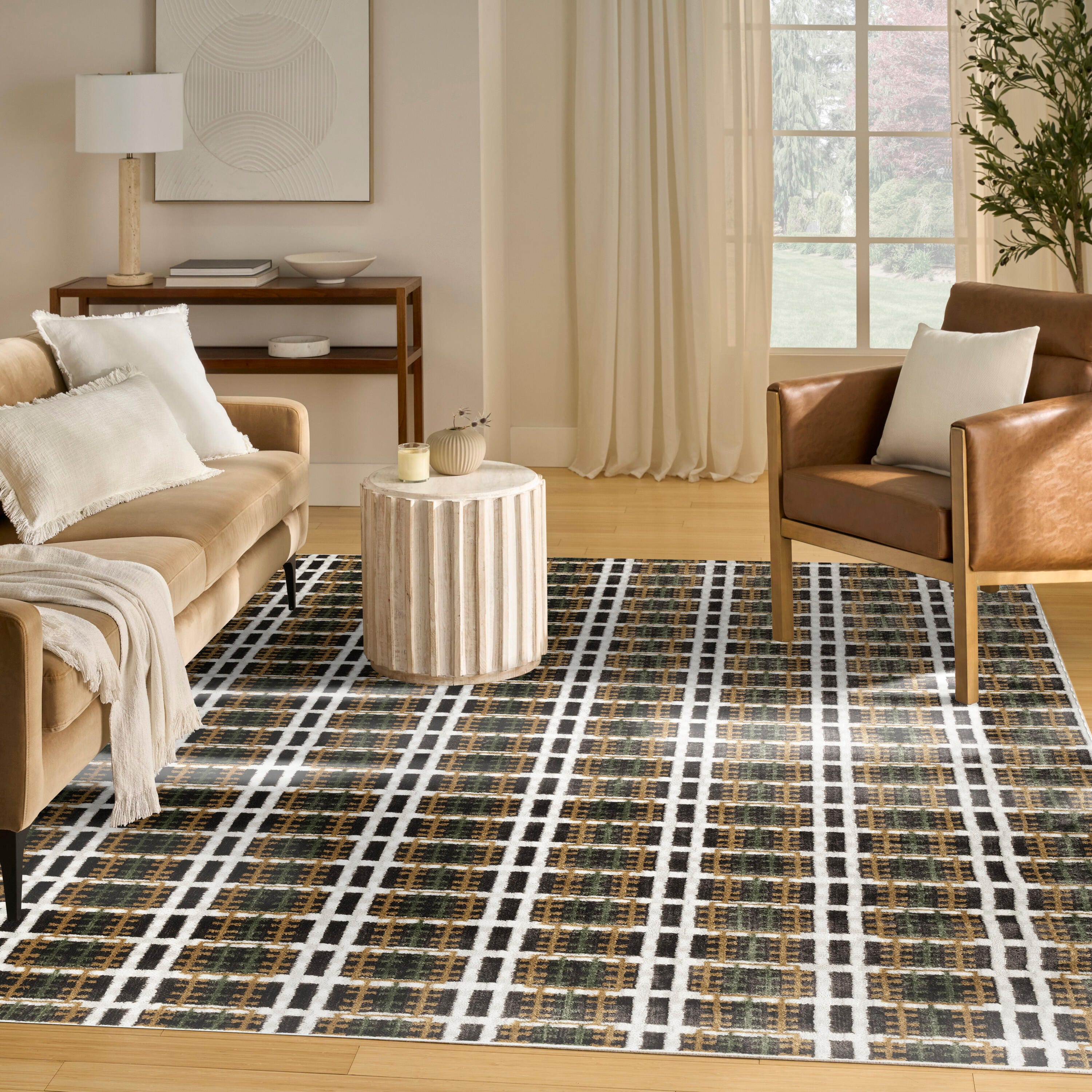 Nourison Home Nordic 8' x 10' Area Rug, Charcoal/Multi, large