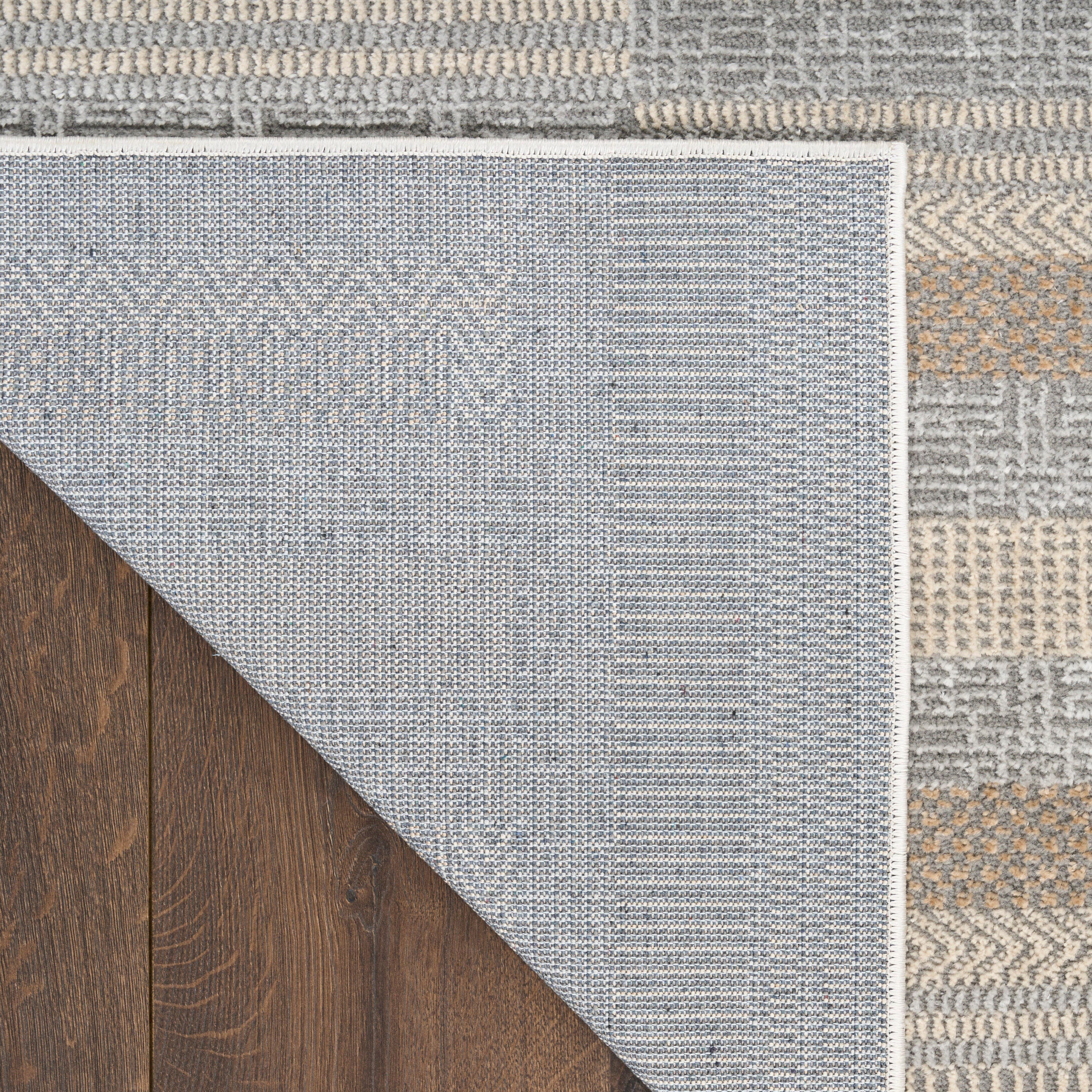 Nourison Home Nordic Dynamic 2' x 6' Runner Rug, Gray/Multi, large