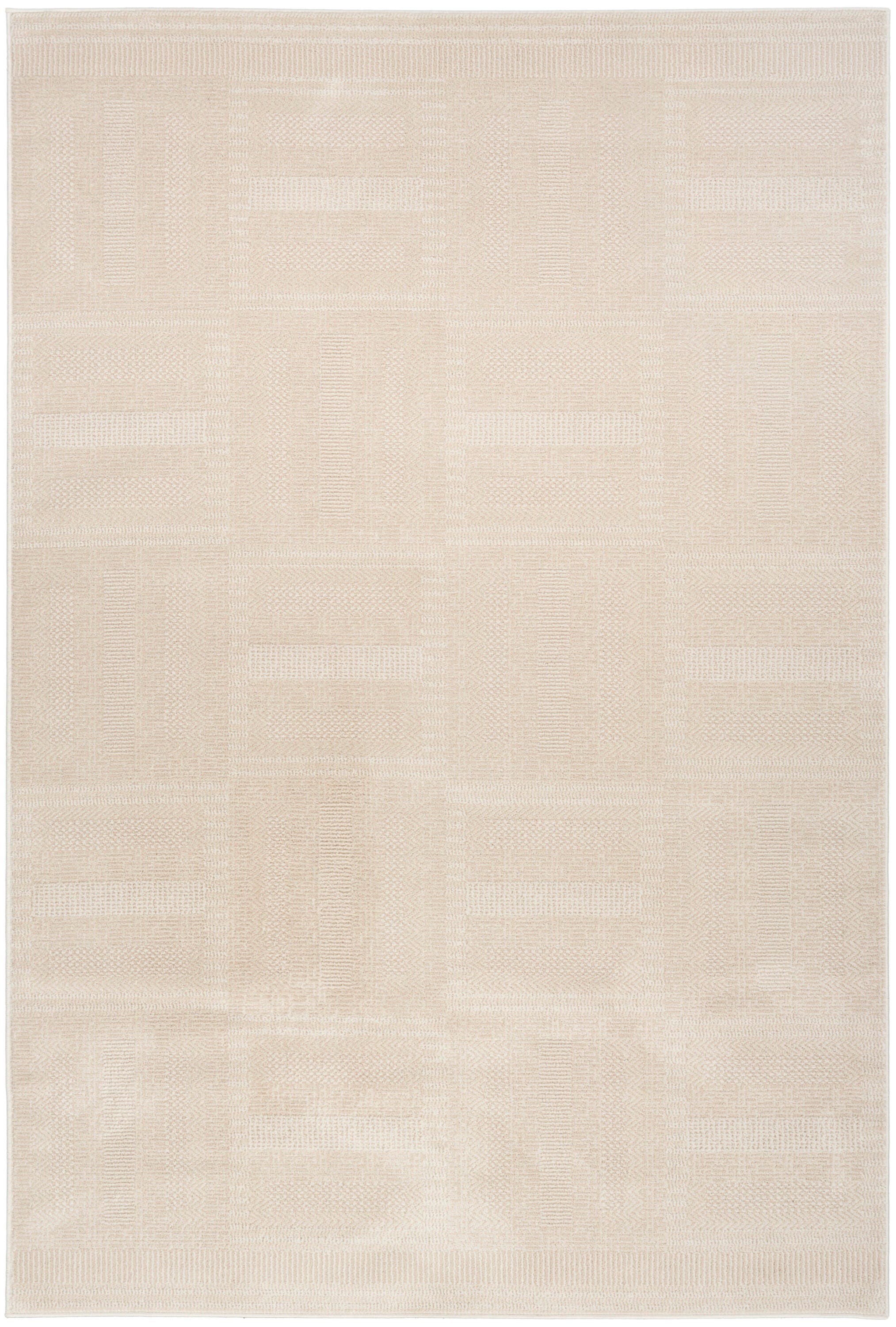Nourison Home Nordic Dynamic 4' x 6' Area Rug, Taupe, large