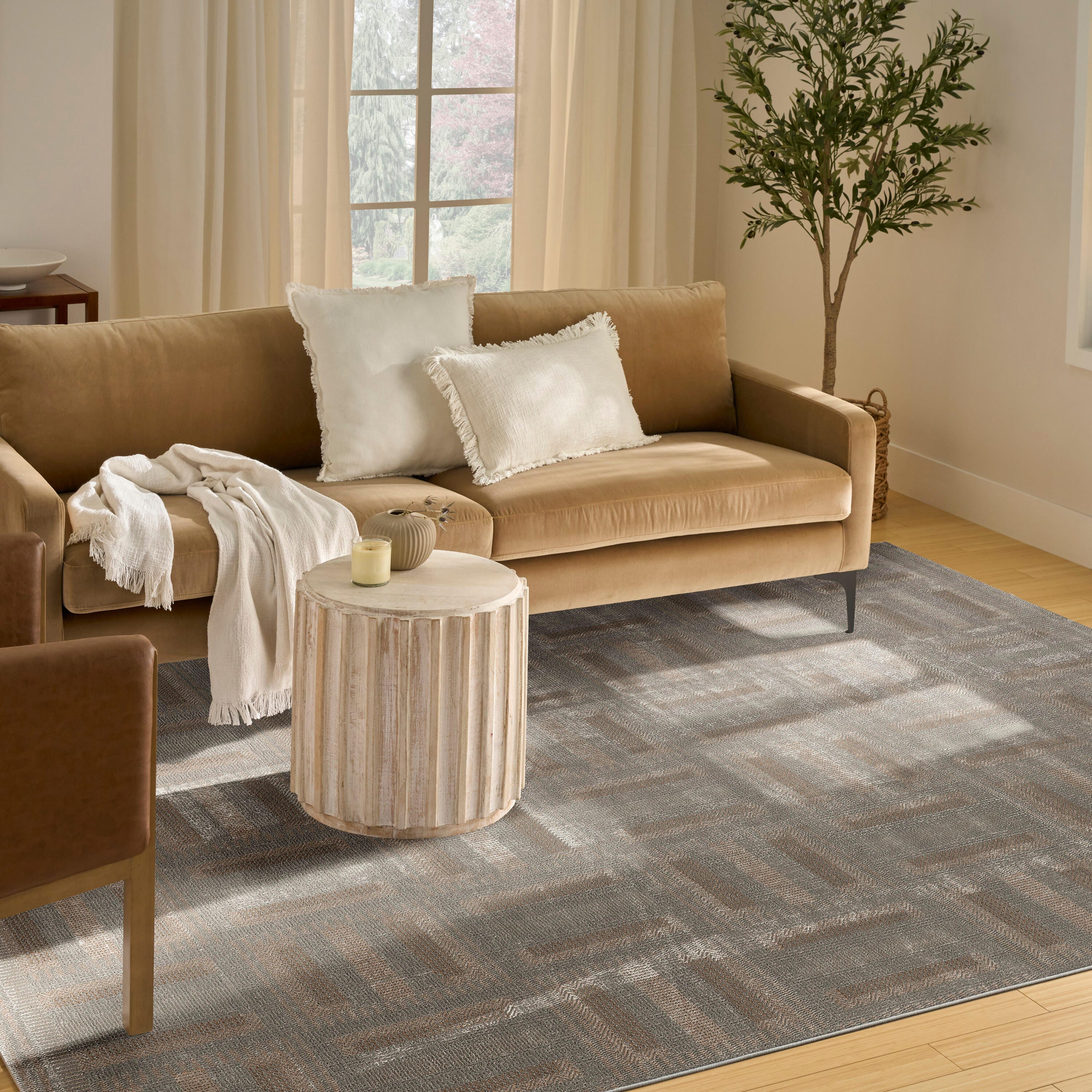 Nourison Home Nordic Dynamic 8' x 10' Area Rug, Gray/Multi, large