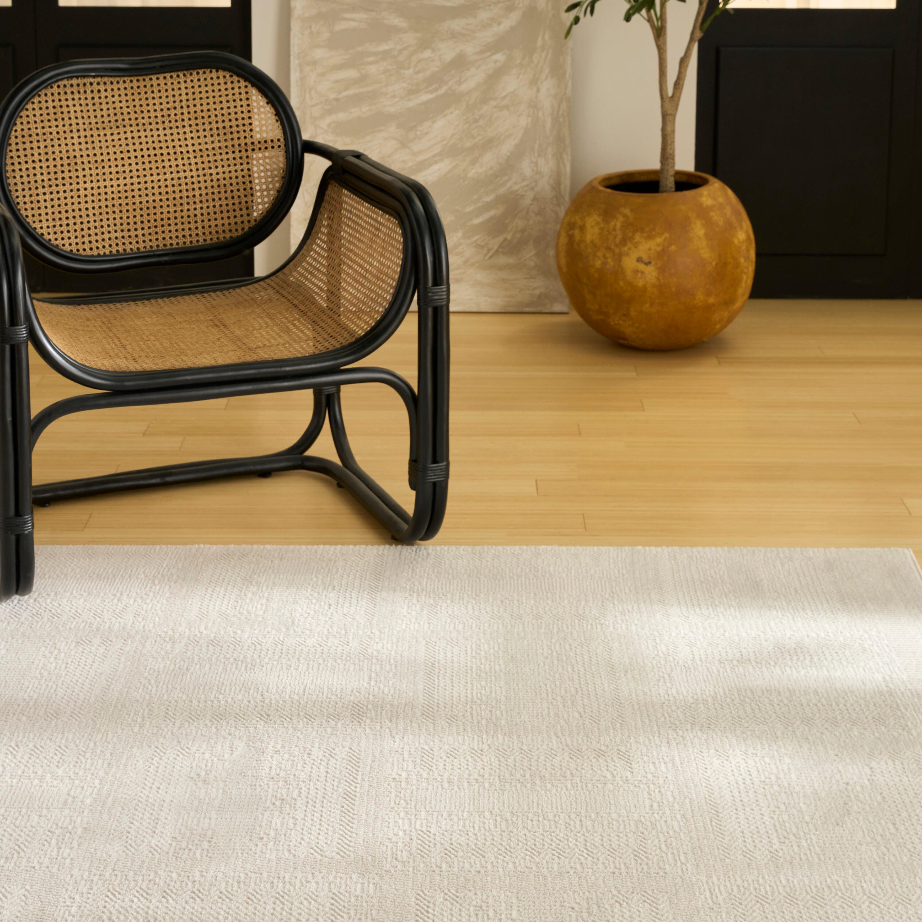 Nourison Home Nordic Dynamic 8' x 10' Area Rug, Ivory, large
