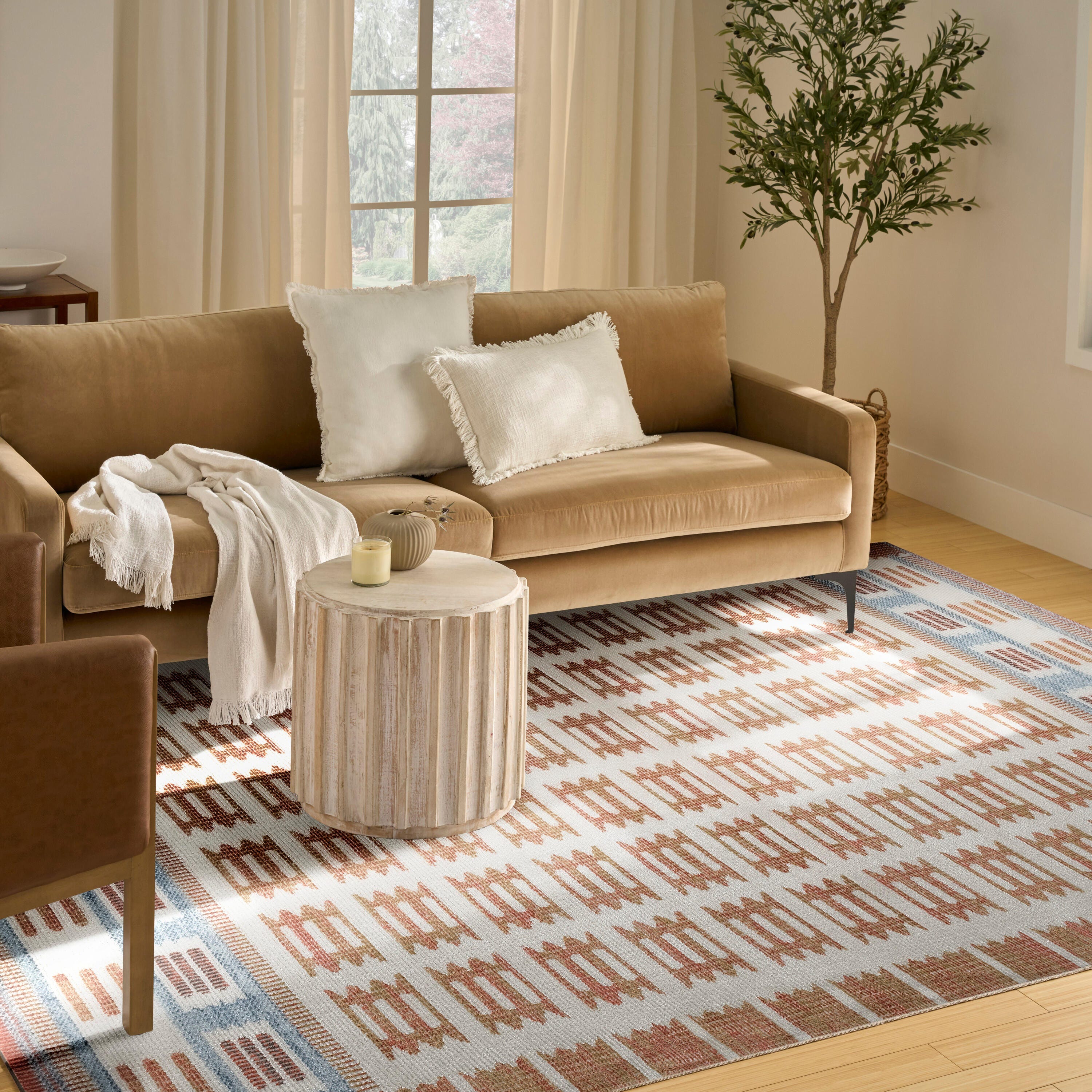 Nourison Home Nordic Accordion 8' x 10' Area Rug | Ashley