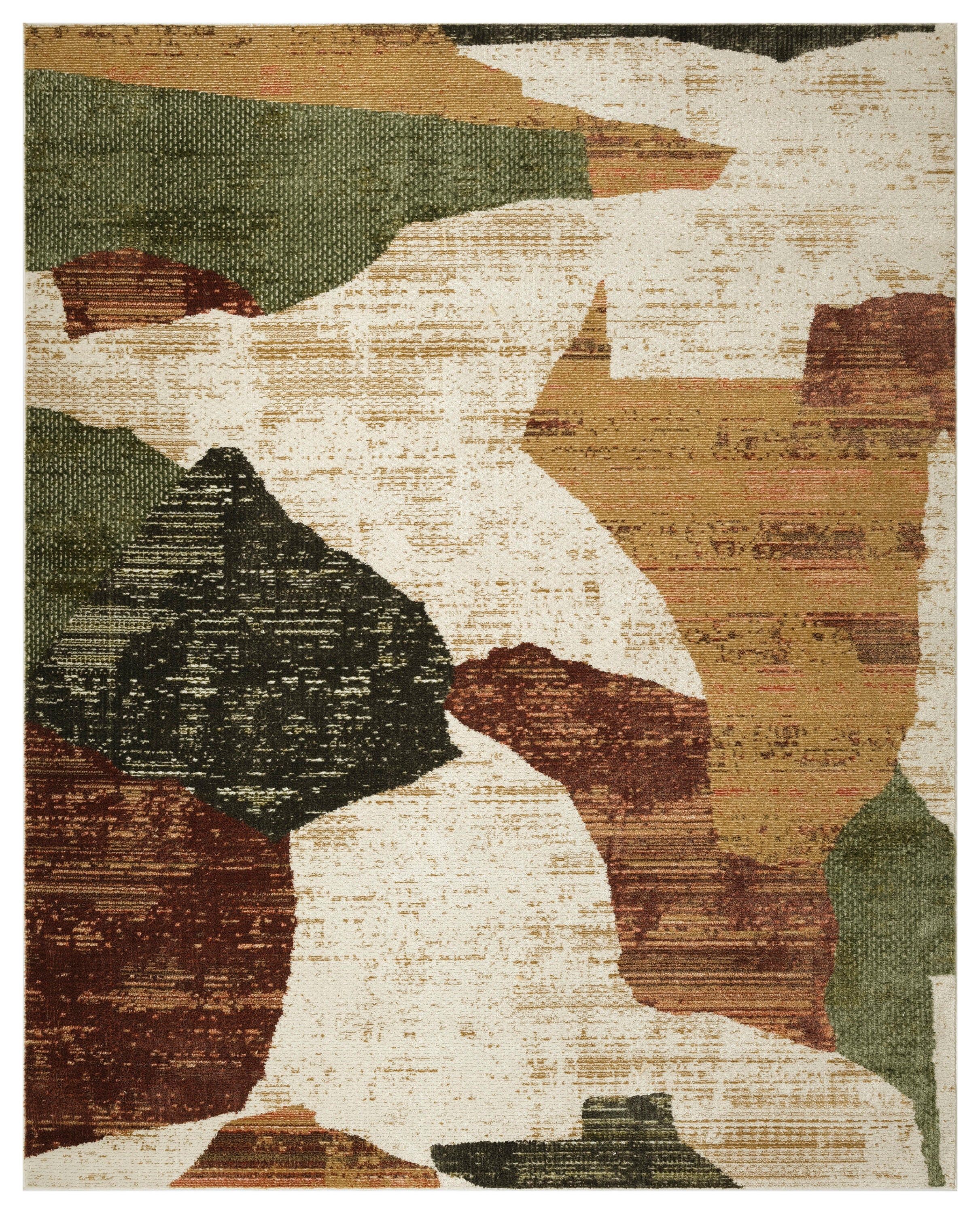Nourison Home Nordic Abstract 8' x 10' Area Rug, Beige/Multi, large