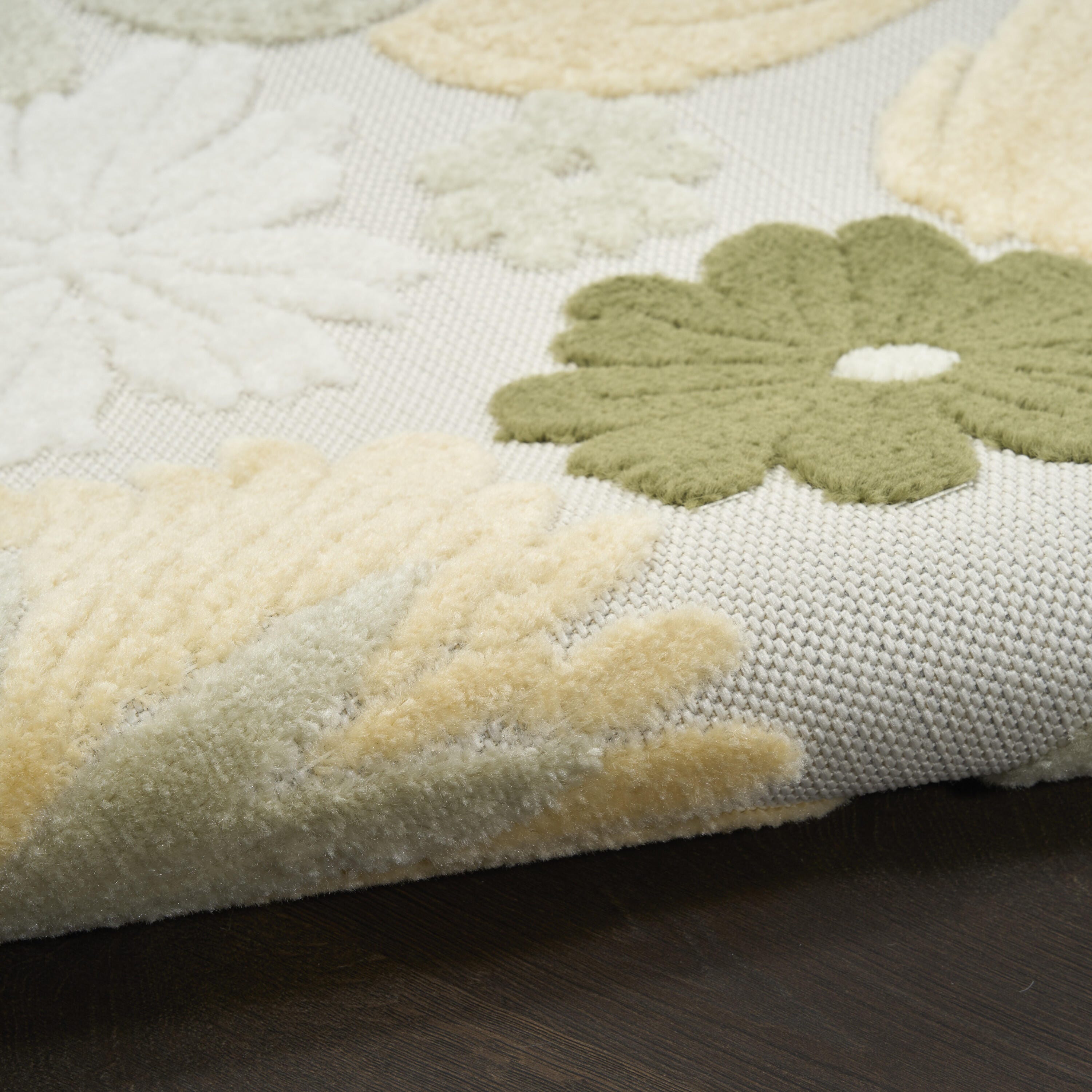 Nourison Home 7'10" x 10'6" Area Rug, Ivory/Green, large