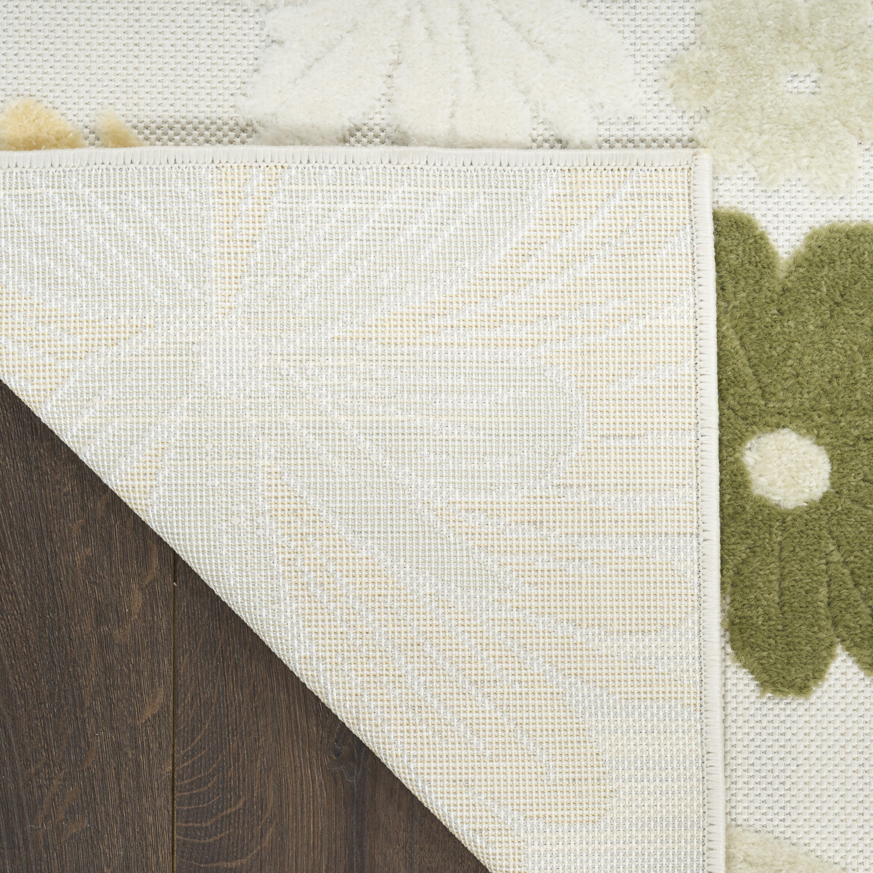 Nourison Home 9' x 12' Area Rug, Ivory/Green, large