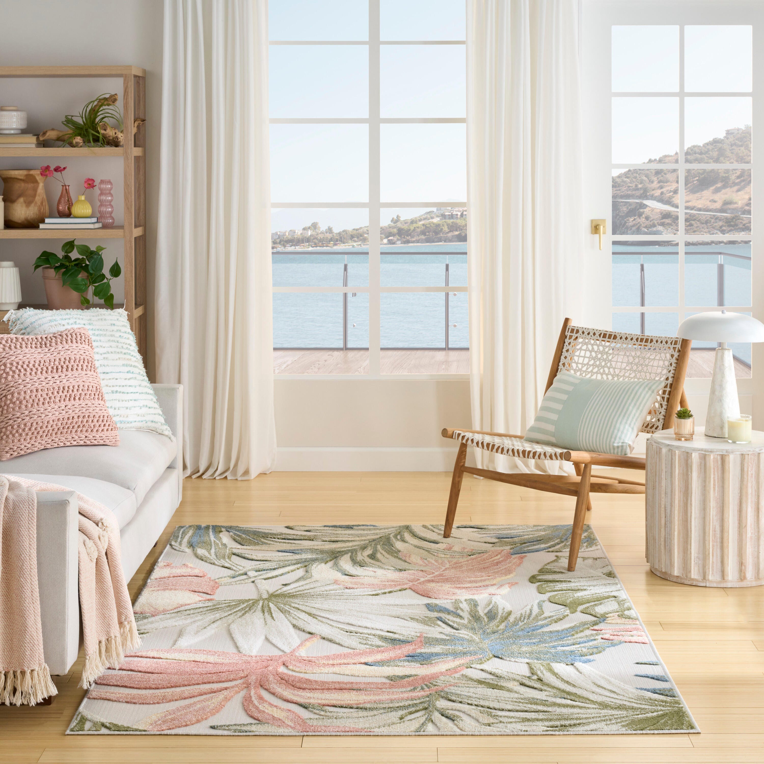 Nourison Home Aloha 3'6" x 5'6" Accent Rug, Multi, rollover