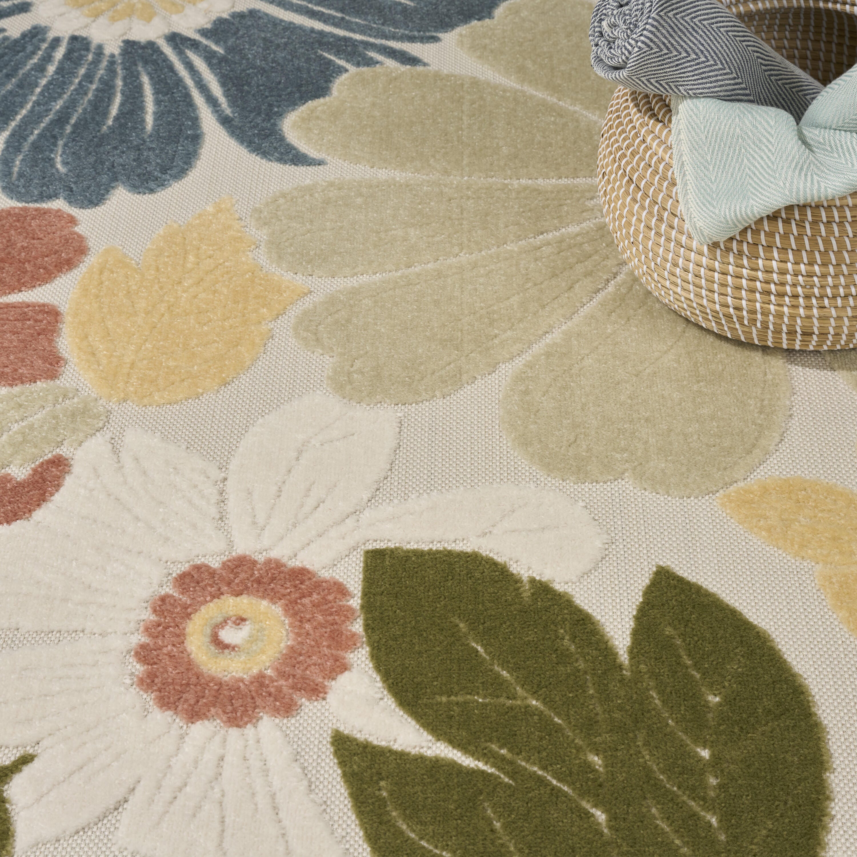 Nourison Home 9' x 12' Area Rug, Multi, large