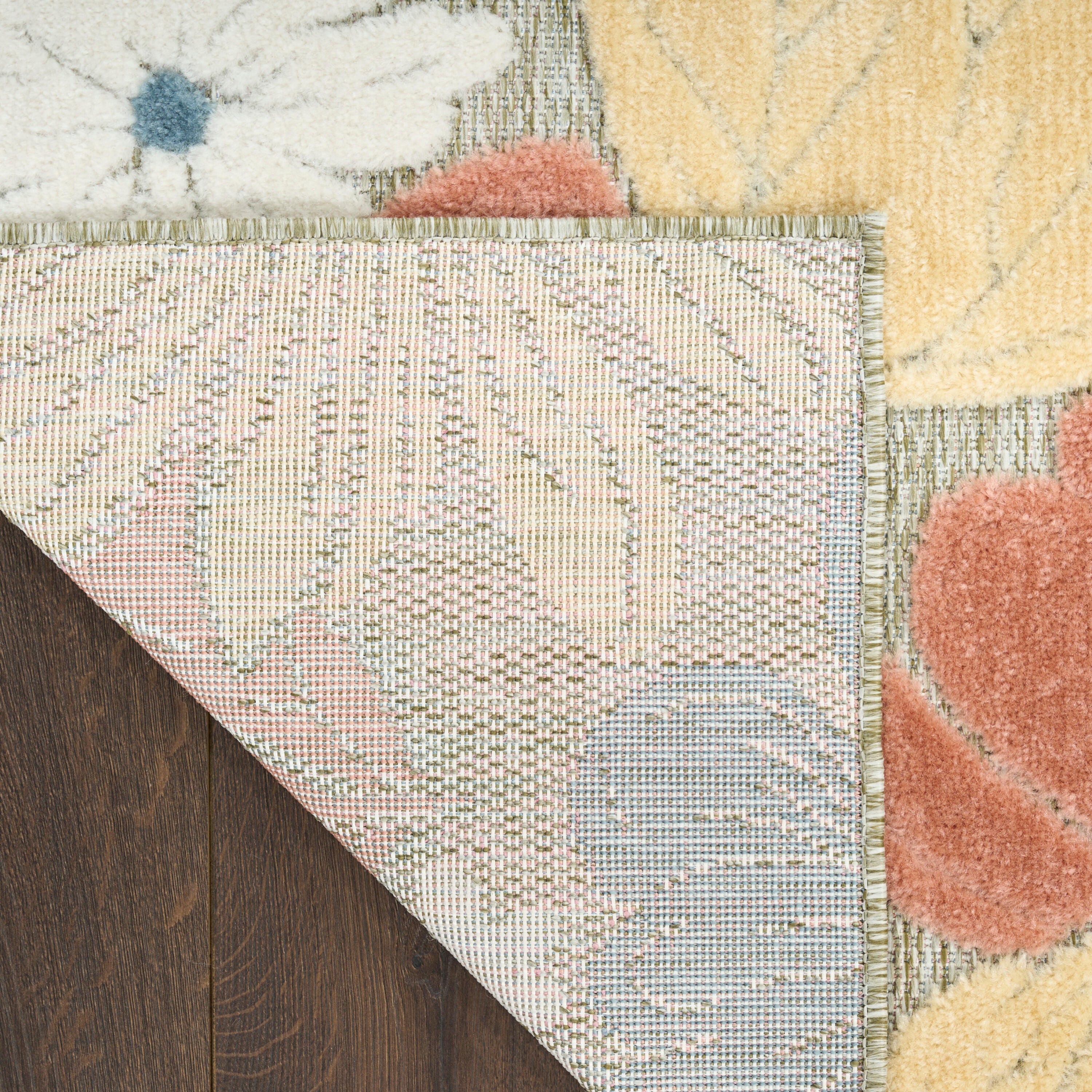 Nourison Home 5'3" x 7'5" Area Rug, Rose, large