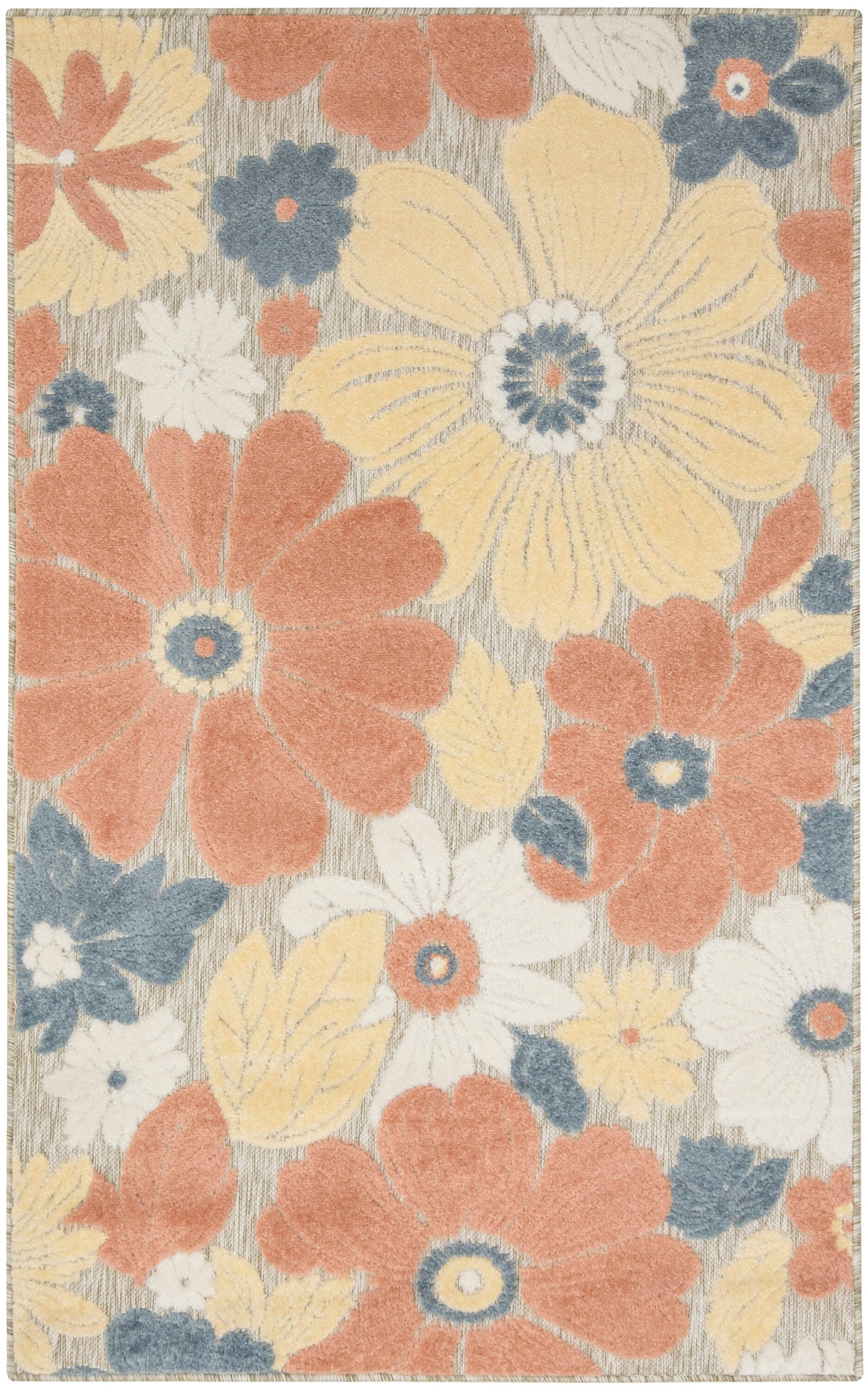 Nourison Home 2'8" x 4' Accent Rug, Rose, large