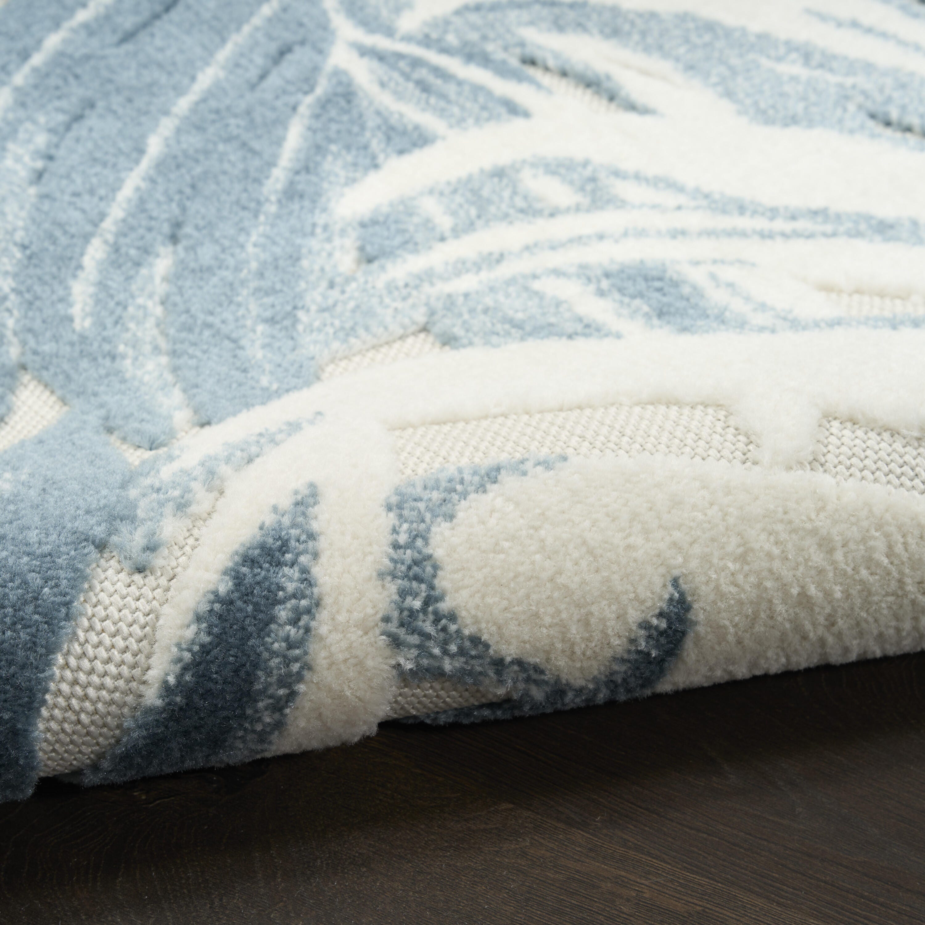 Nourison Home Aloha 9' x 12' Area Rug, Ivory/Blue, large