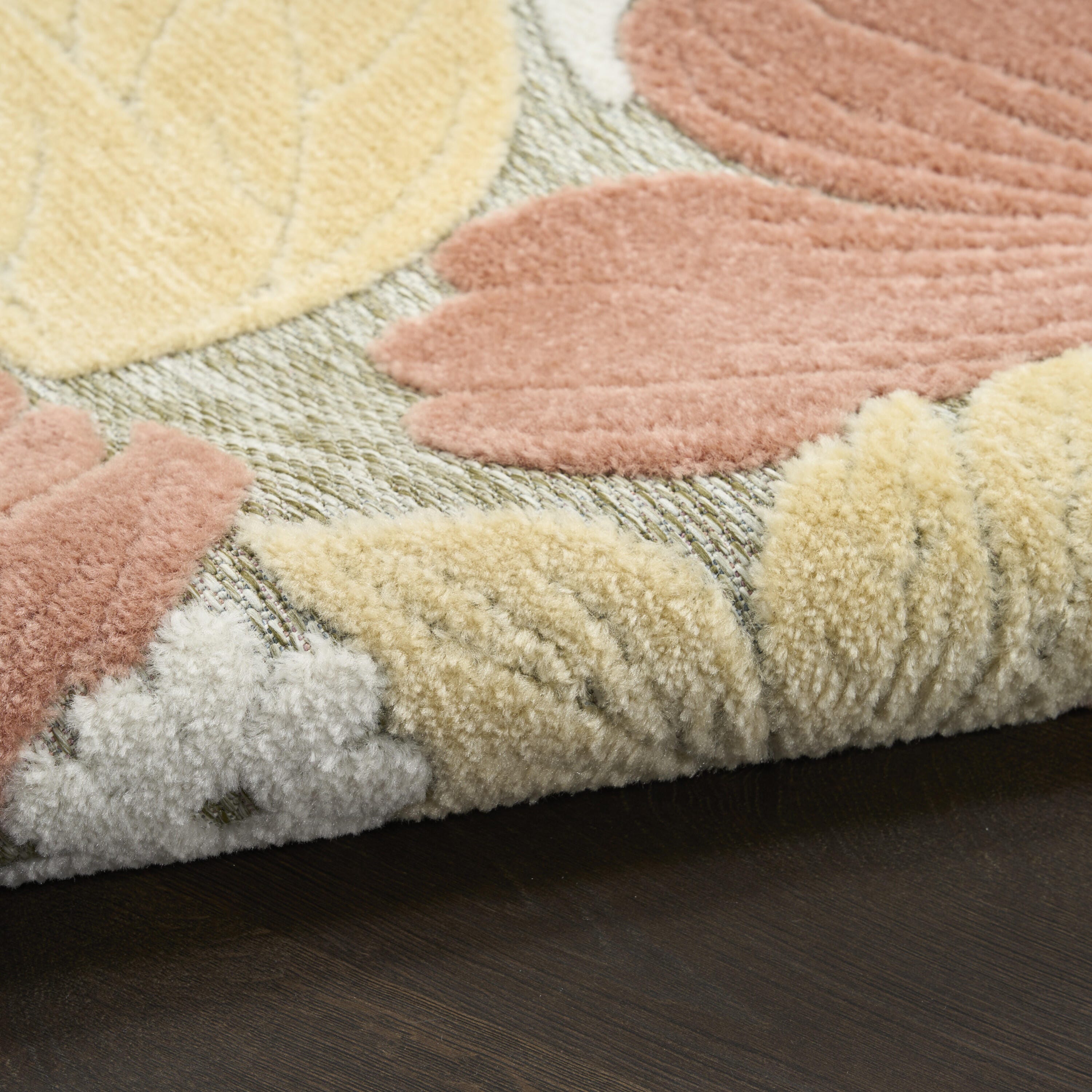 Nourison Home 9' x 12' Area Rug, Rose, large