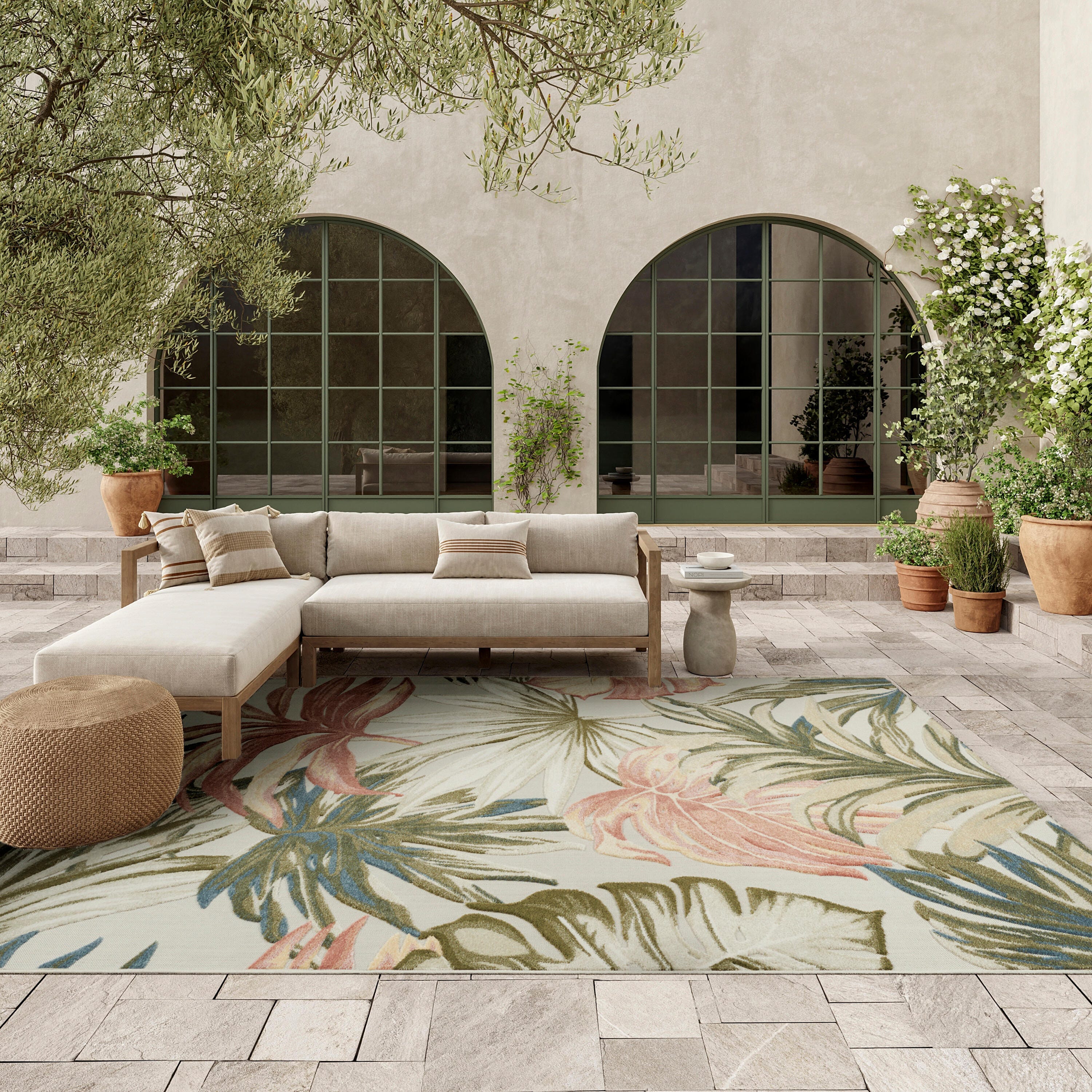 Nourison Home Aloha 9' x 12' Area Rug, Multi, rollover